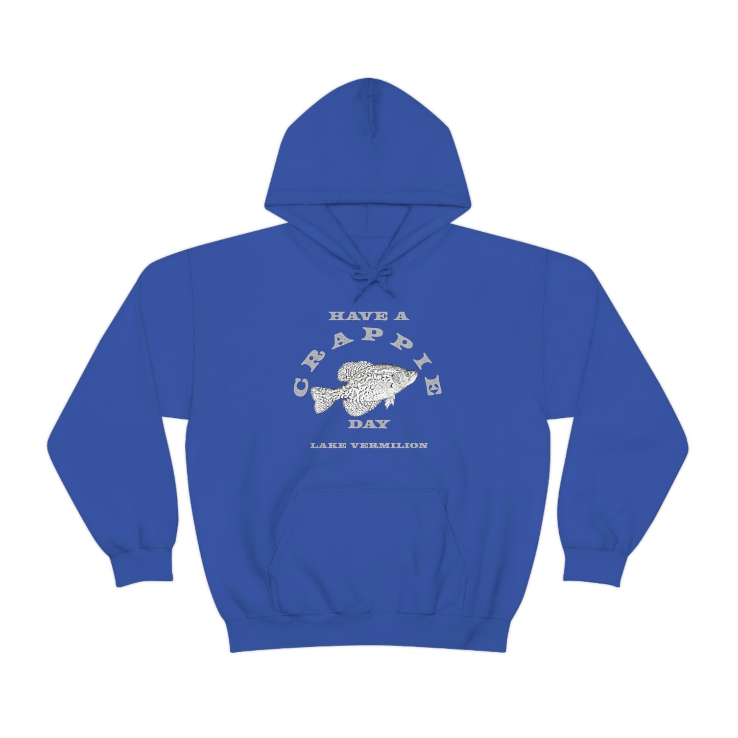 Crappie Day - Lake Vermilion - Fishing - Unisex Heavy Blend™ Hooded Sweatshirt