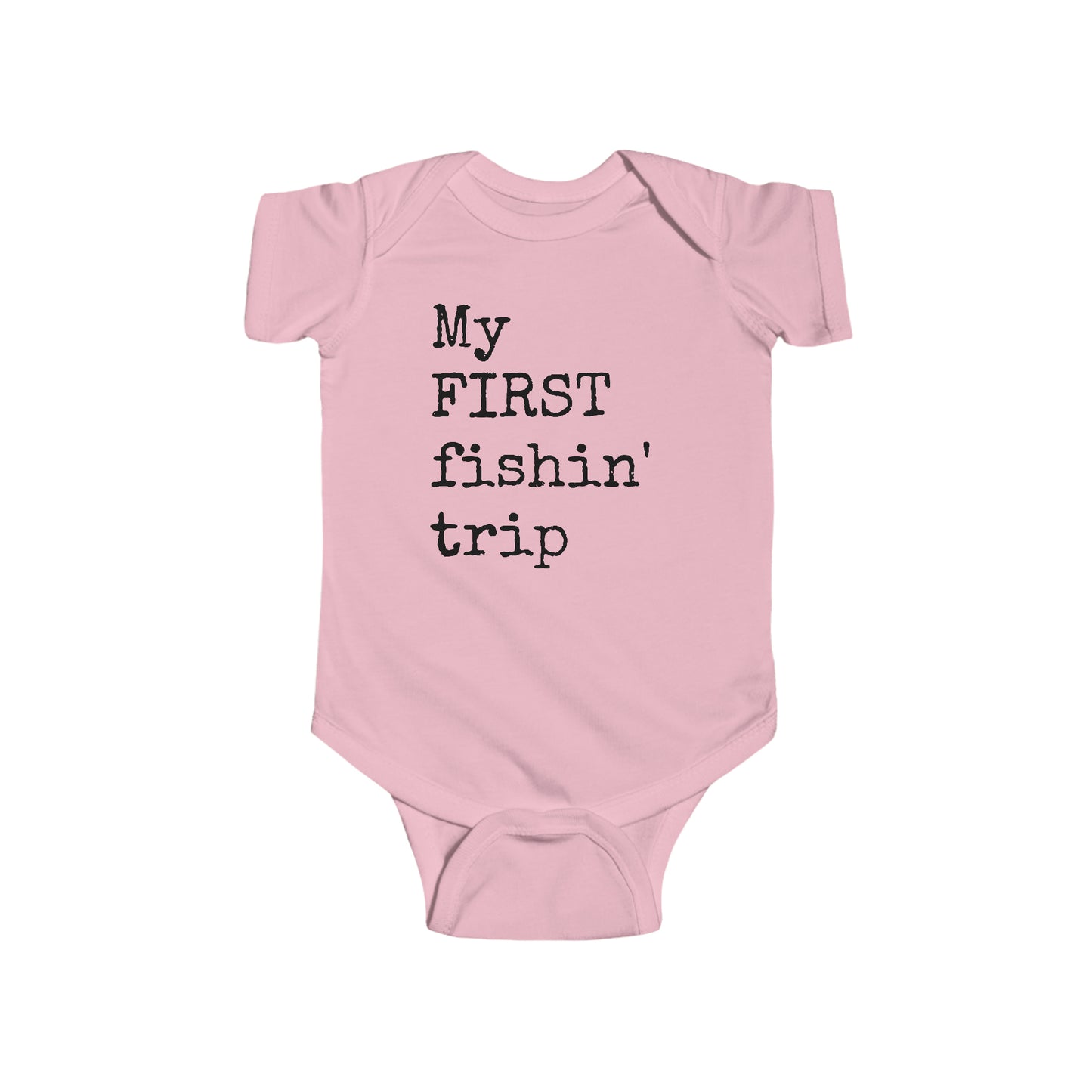 My First Fishin' Trip - Fishing - Infant Fine Jersey Bodysuit