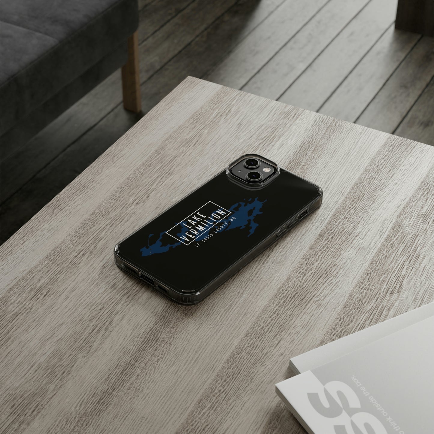 Lake Vermilion MN - Clear Cell Phone Cases