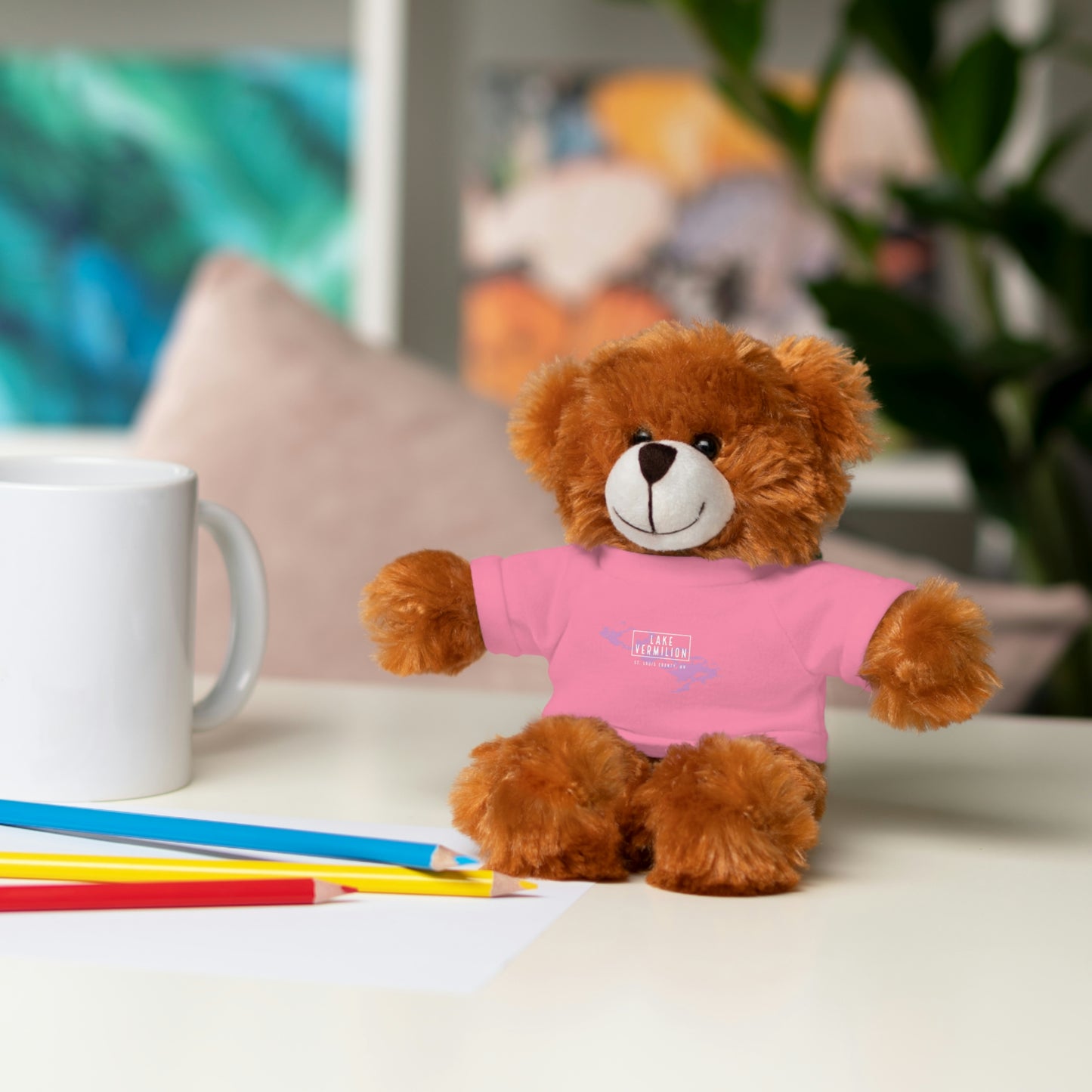 Lake Vermilion - MN - 3+ Toddler / Child - Stuffed Animals with Tee