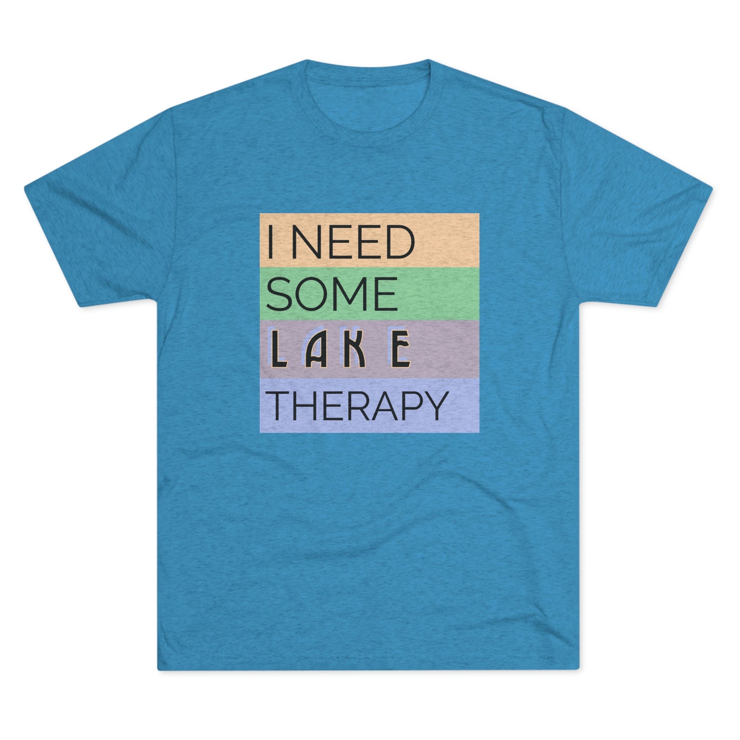 Lake Therapy -  Unisex Tri-Blend Crew Tee