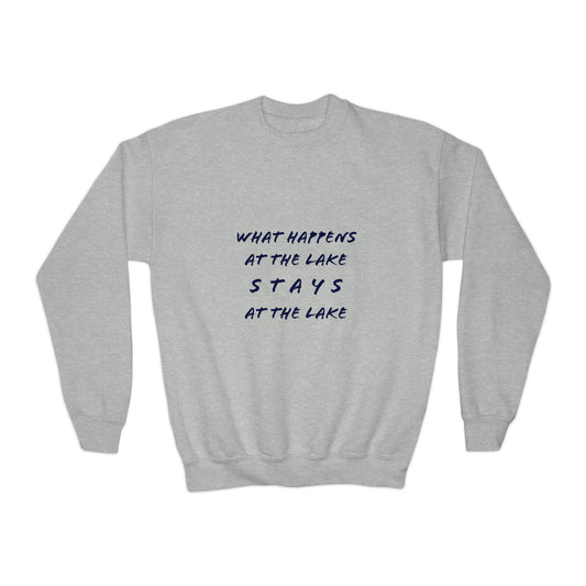 What Happens At The Lake - Toddler & Youth Sweatshirt