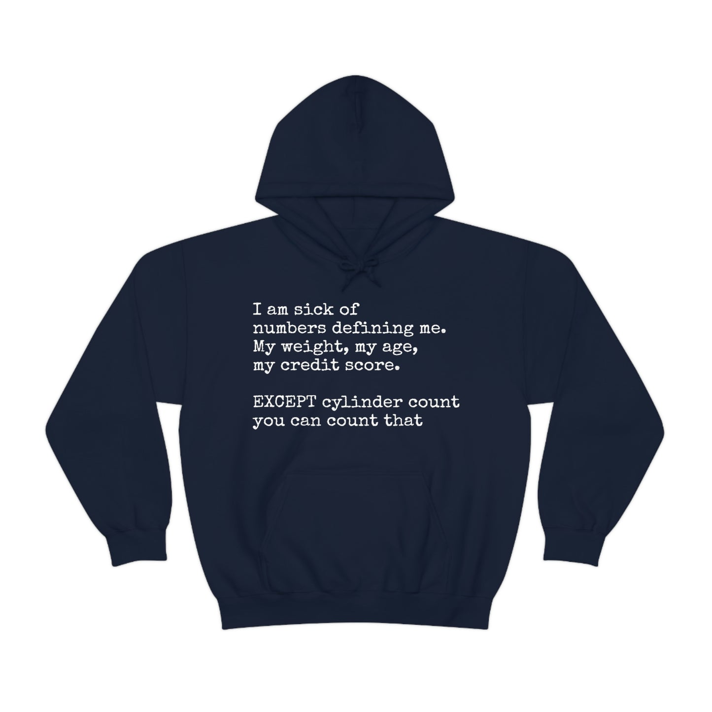 Horsepower Counts -  Unisex Heavy Blend™ Hooded Sweatshirt