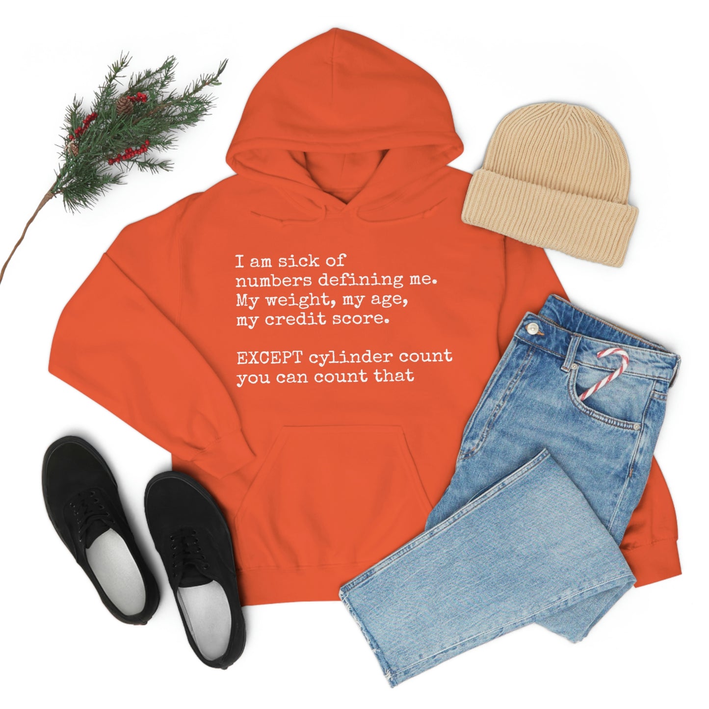Horsepower Counts -  Unisex Heavy Blend™ Hooded Sweatshirt