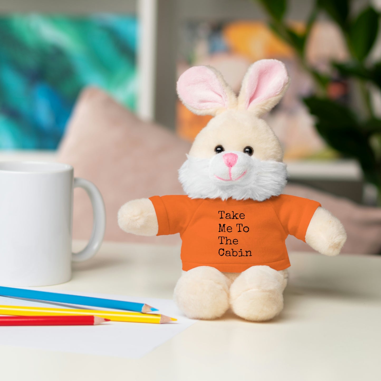 Take Me To The Cabin - 3+ Toddler / Child - Stuffed Animals with Tee