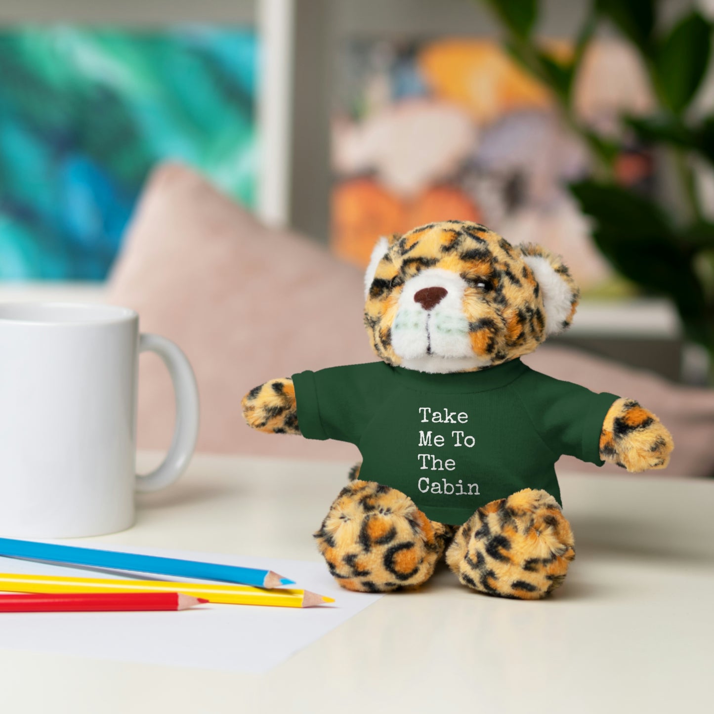 Take Me To The Cabin - 3+ Toddler / Child - Stuffed Animals with Tee