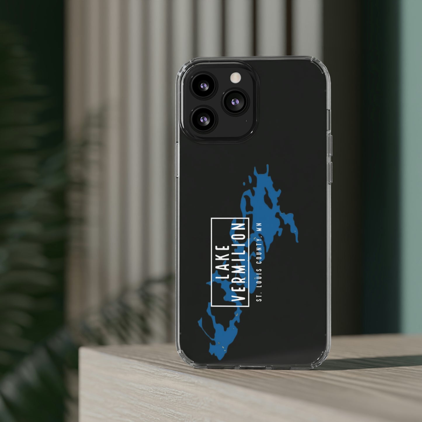 Lake Vermilion MN - Clear Cell Phone Cases