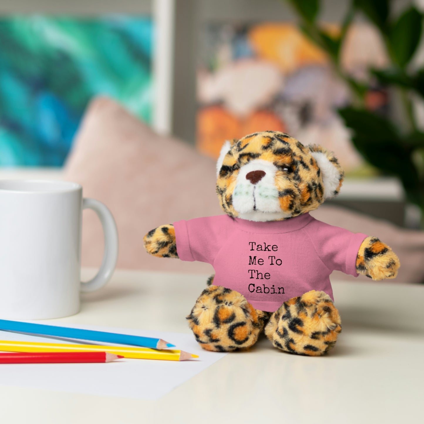 Take Me To The Cabin - 3+ Toddler / Child - Stuffed Animals with Tee