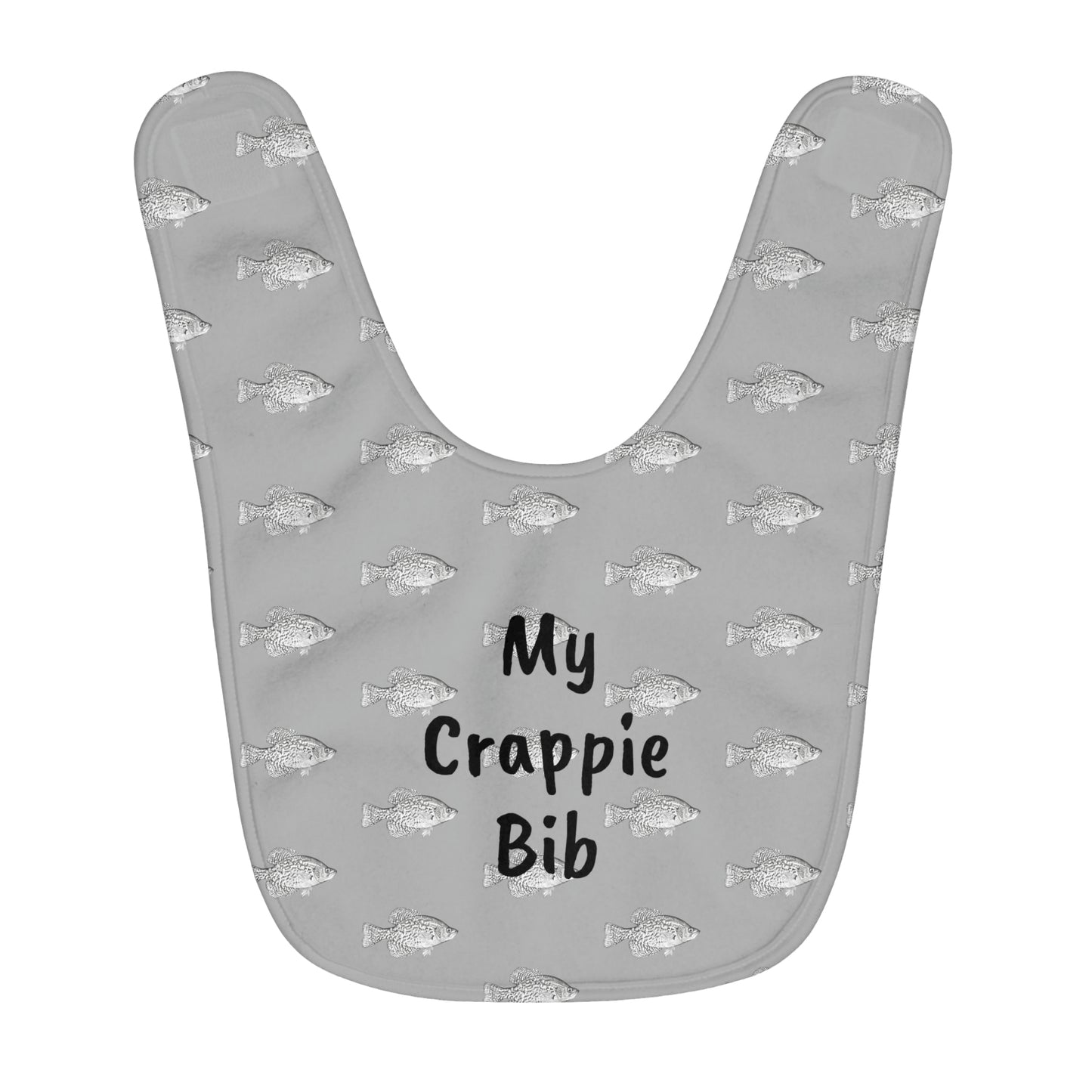 My Crappie Bib - Fleece Baby Bib
