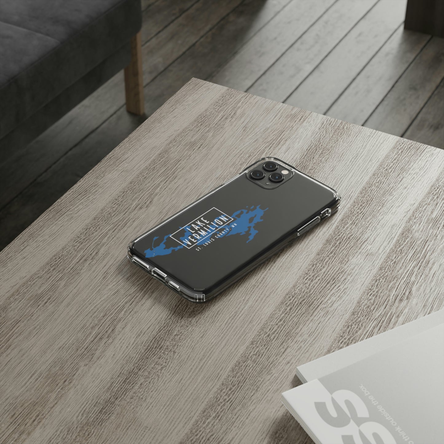 Lake Vermilion MN - Clear Cell Phone Cases