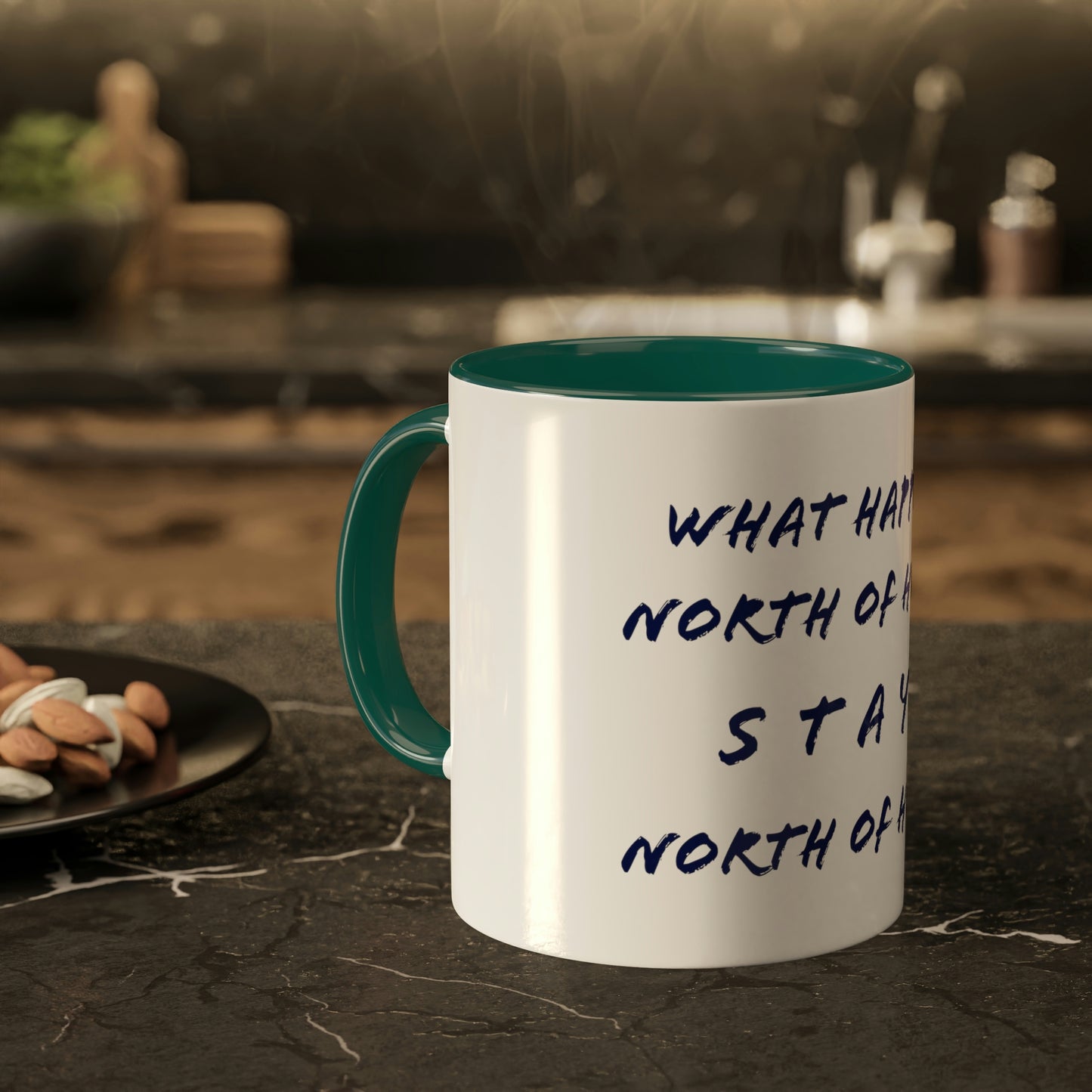North of Hwy 2 - Colorful Mugs, 11oz