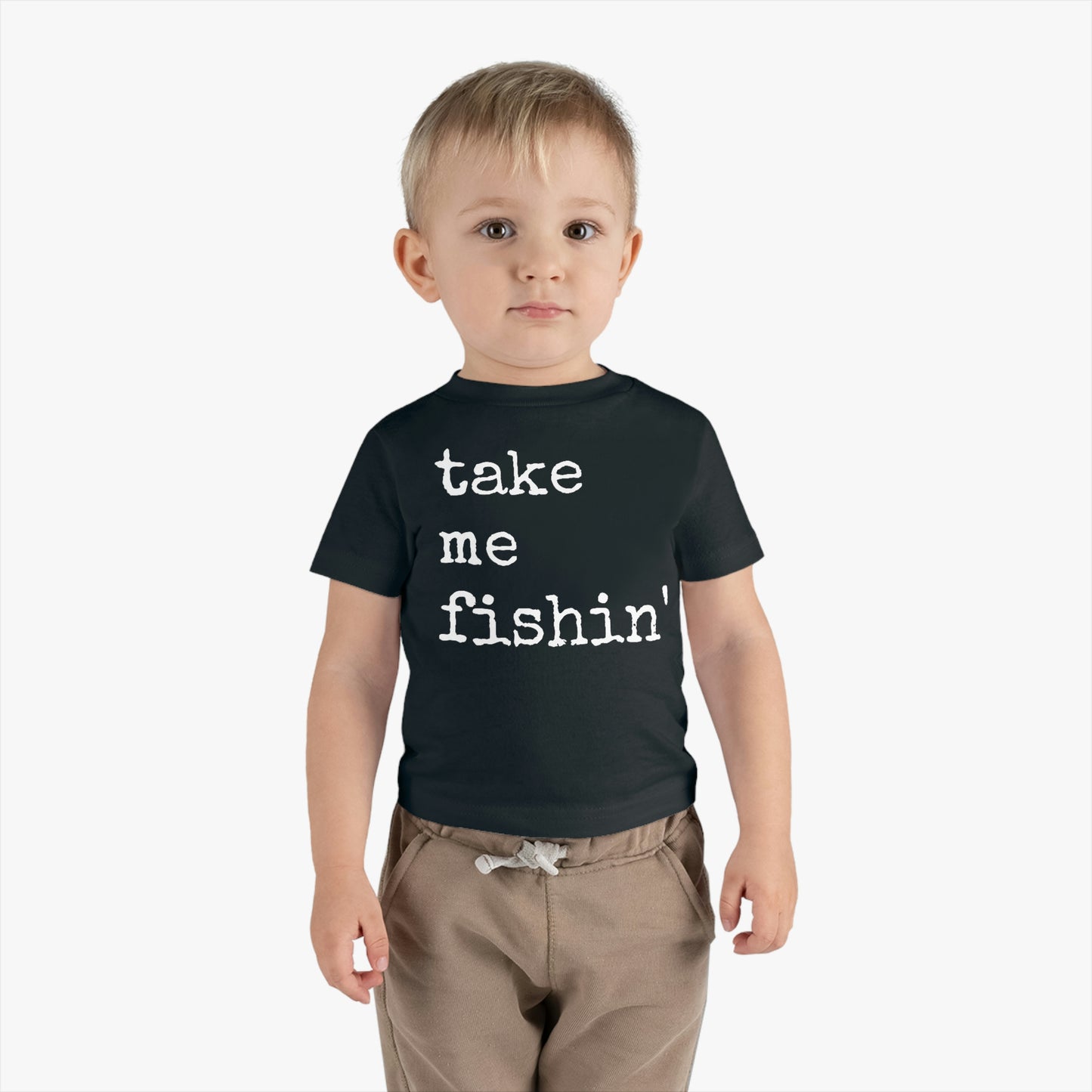 Take Me Fishin' -  Fishing - Infant Cotton Jersey Tee