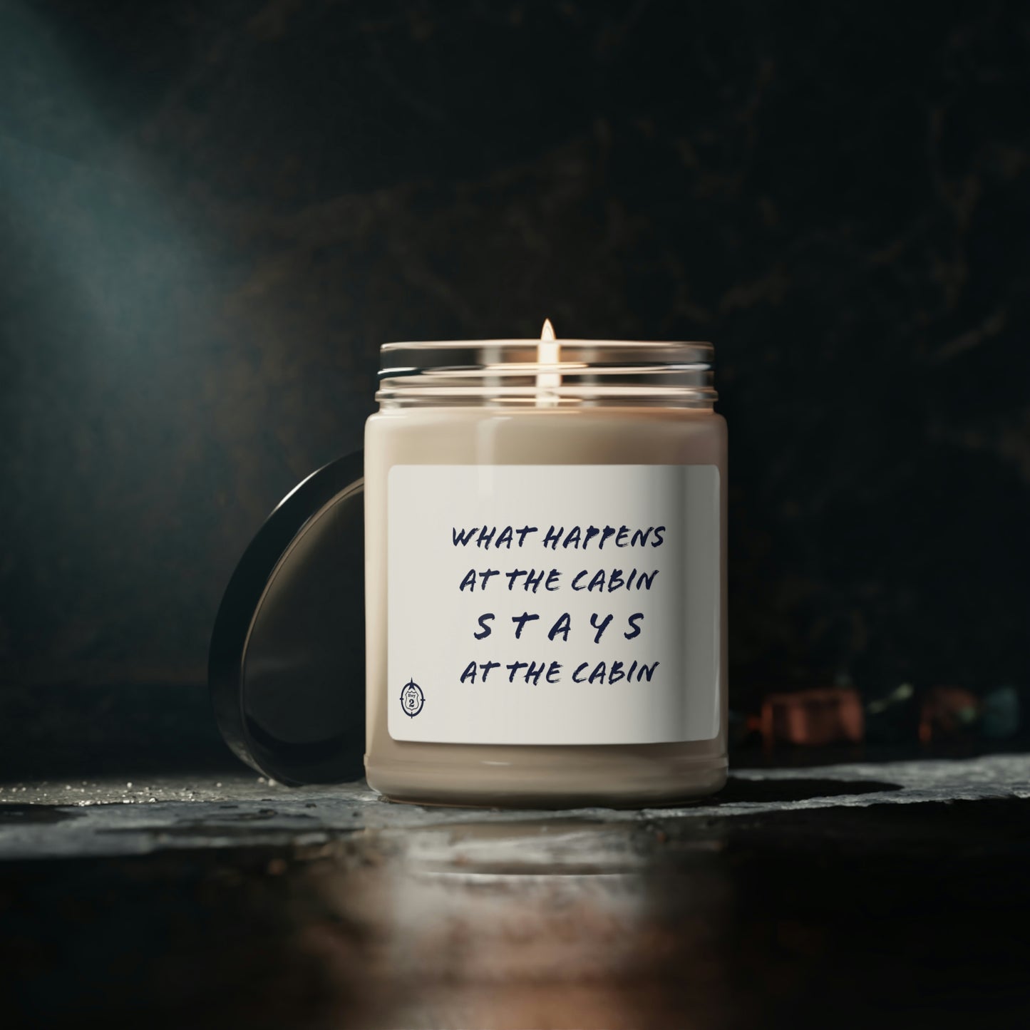 What Happens At The Cabin - Scented Soy Candle, 9oz