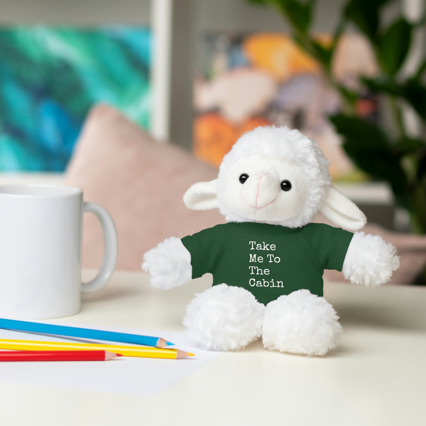 Take Me To The Cabin - 3+ Toddler / Child - Stuffed Animals with Tee