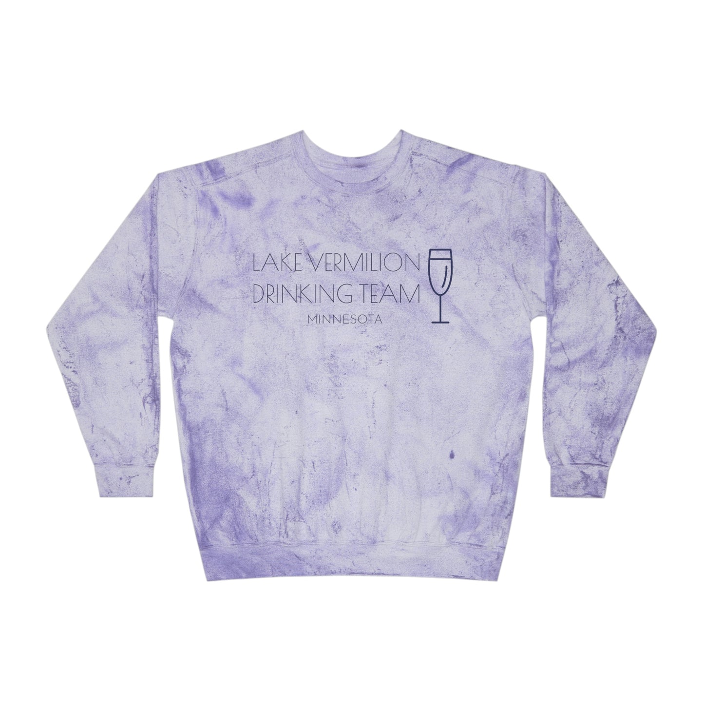 Lake Vermilion Drinking Team - MN - Unisex Color Blast Crewneck Sweatshirt