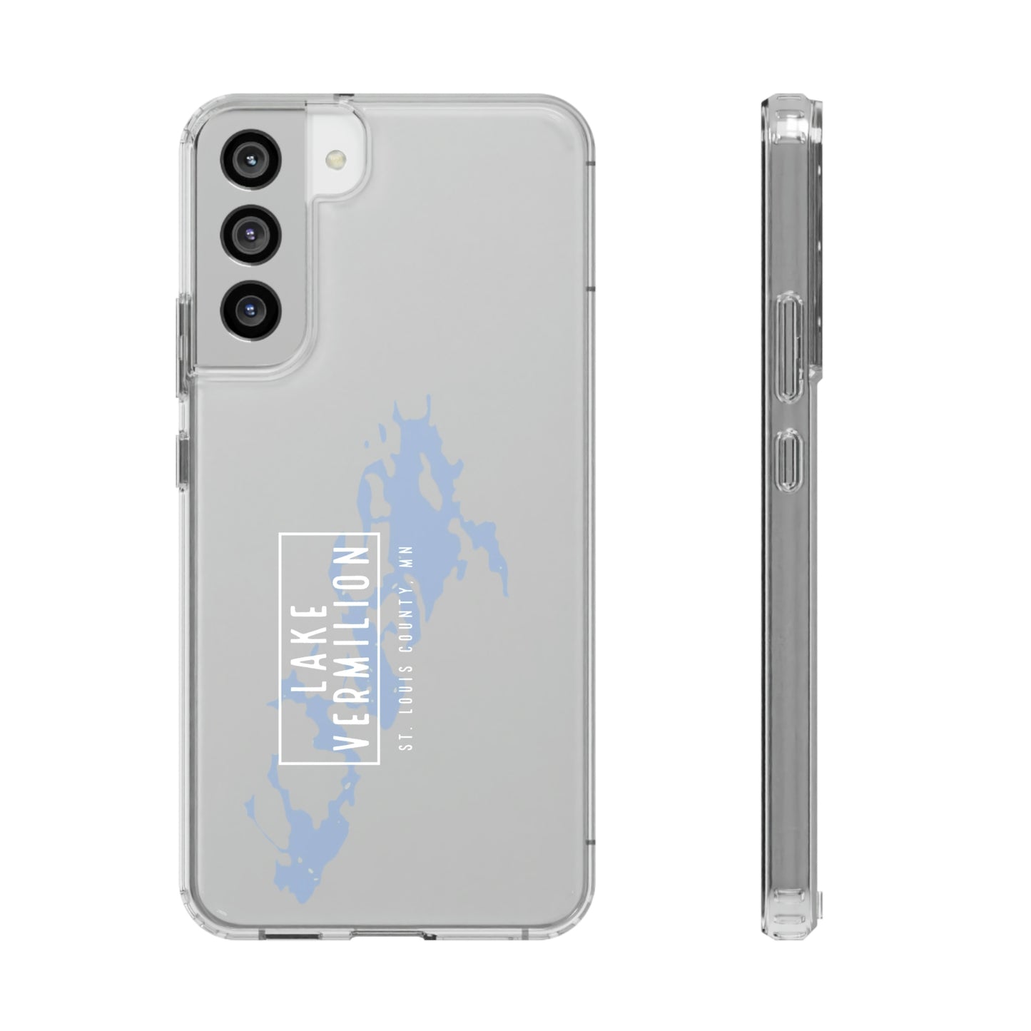 Lake Vermilion MN - Clear Cell Phone Cases