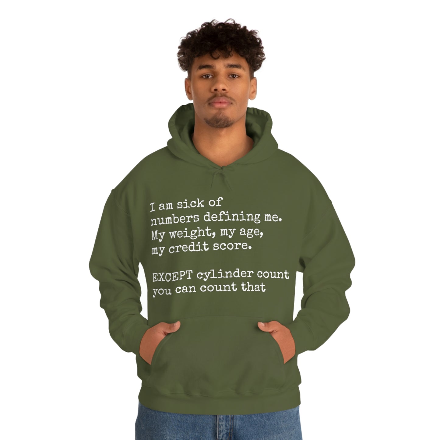 Horsepower Counts -  Unisex Heavy Blend™ Hooded Sweatshirt