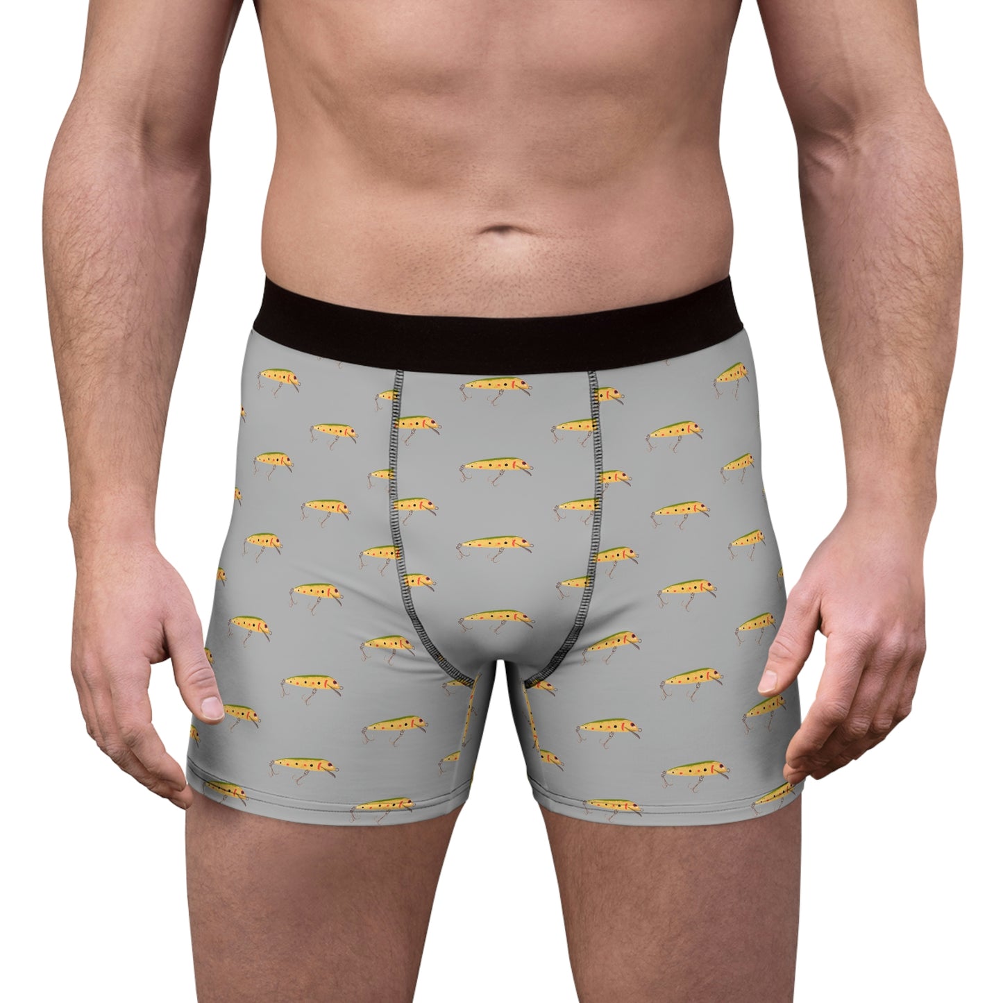Check Out My Vintage Bait- Fishing Undies -  Men's Boxer Briefs