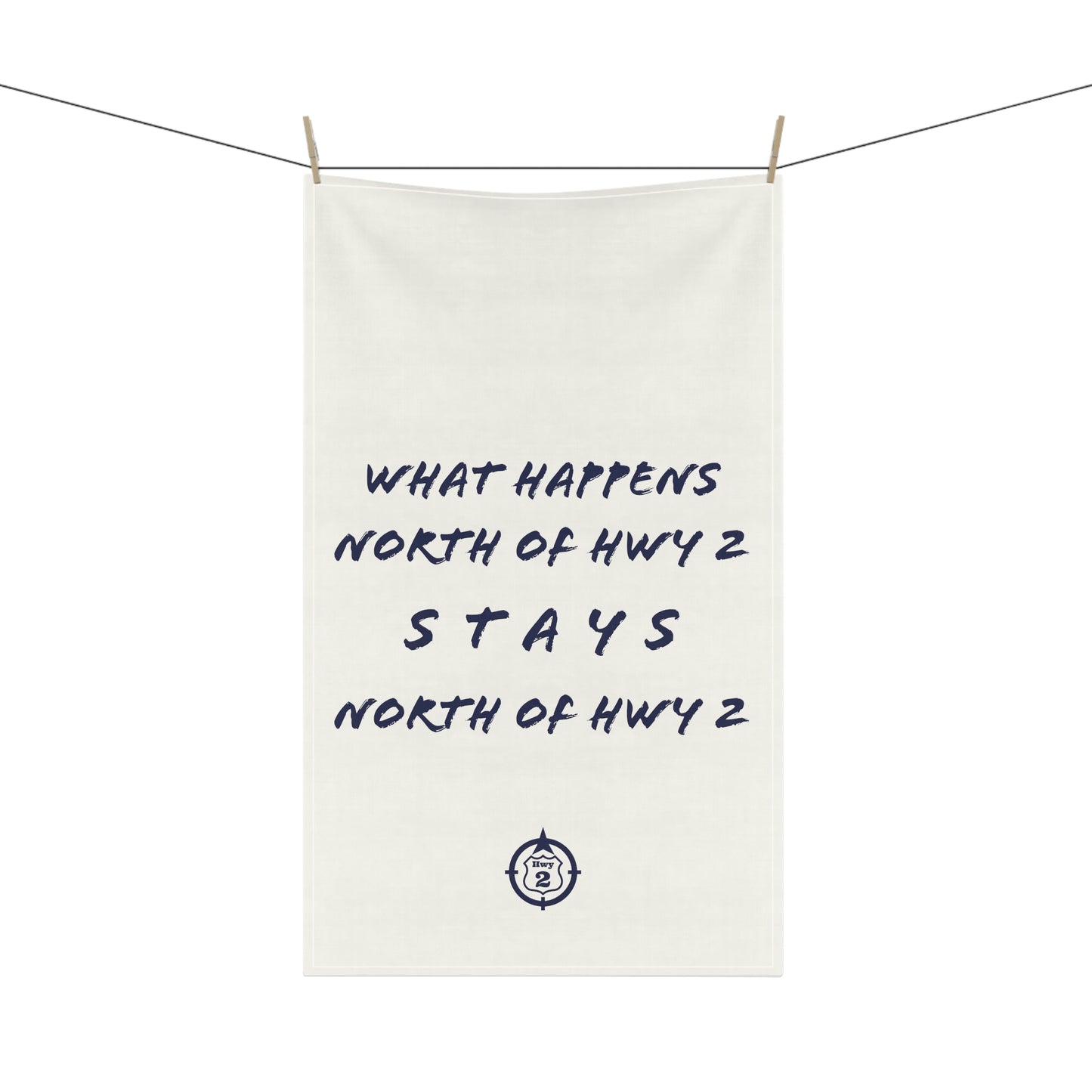 North of Hwy 2 - Kitchen Towel