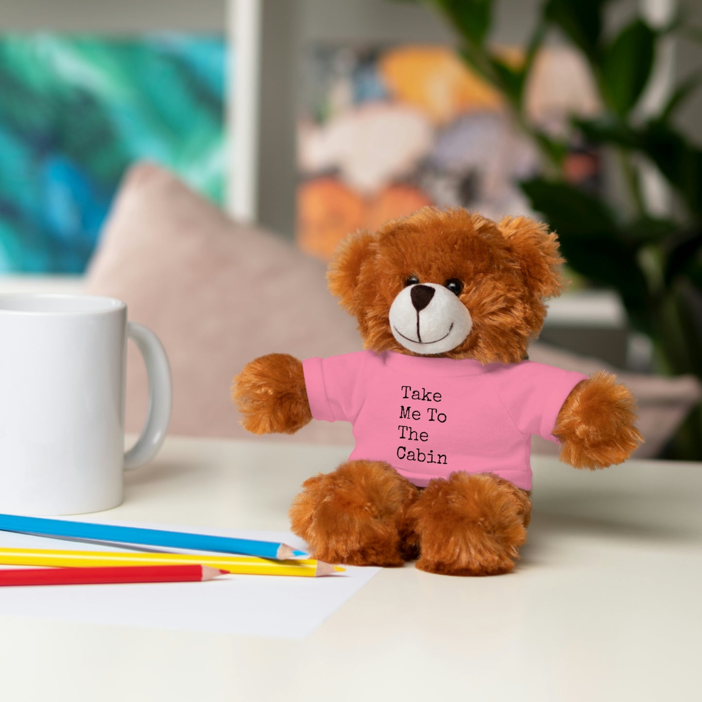 Take Me To The Cabin - 3+ Toddler / Child - Stuffed Animals with Tee