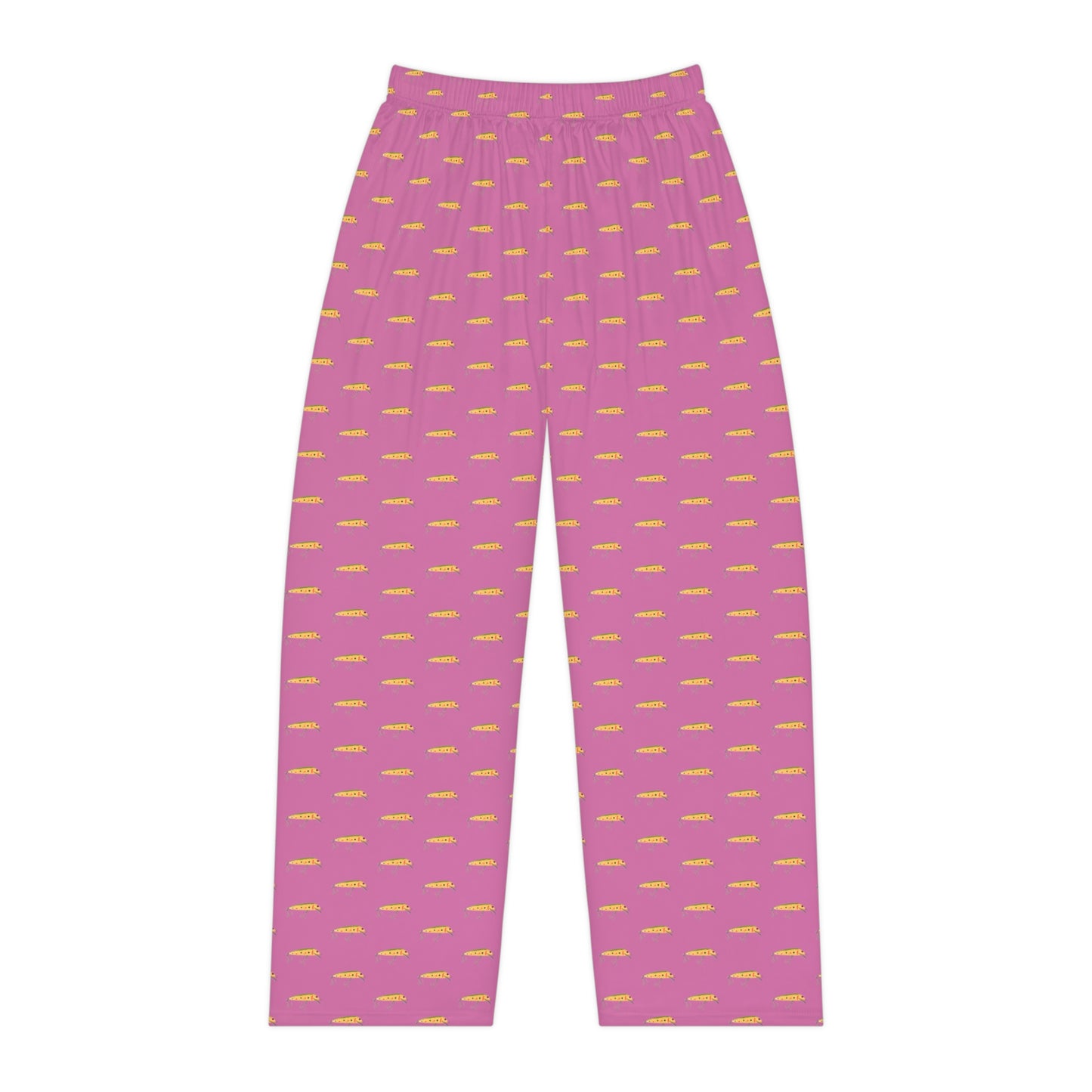 Vintage Bait - Fishing Theme -  Bait - Women's Pajama Pants - Pink