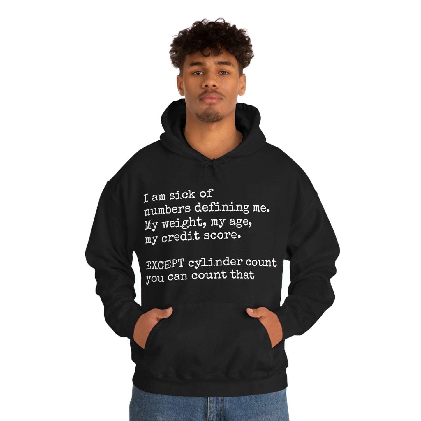 Horsepower Counts -  Unisex Heavy Blend™ Hooded Sweatshirt