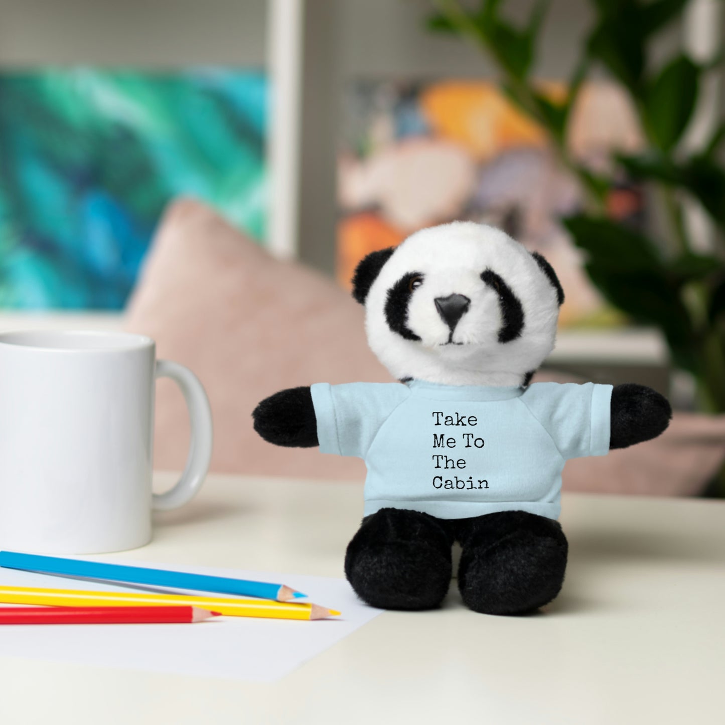 Take Me To The Cabin - 3+ Toddler / Child - Stuffed Animals with Tee