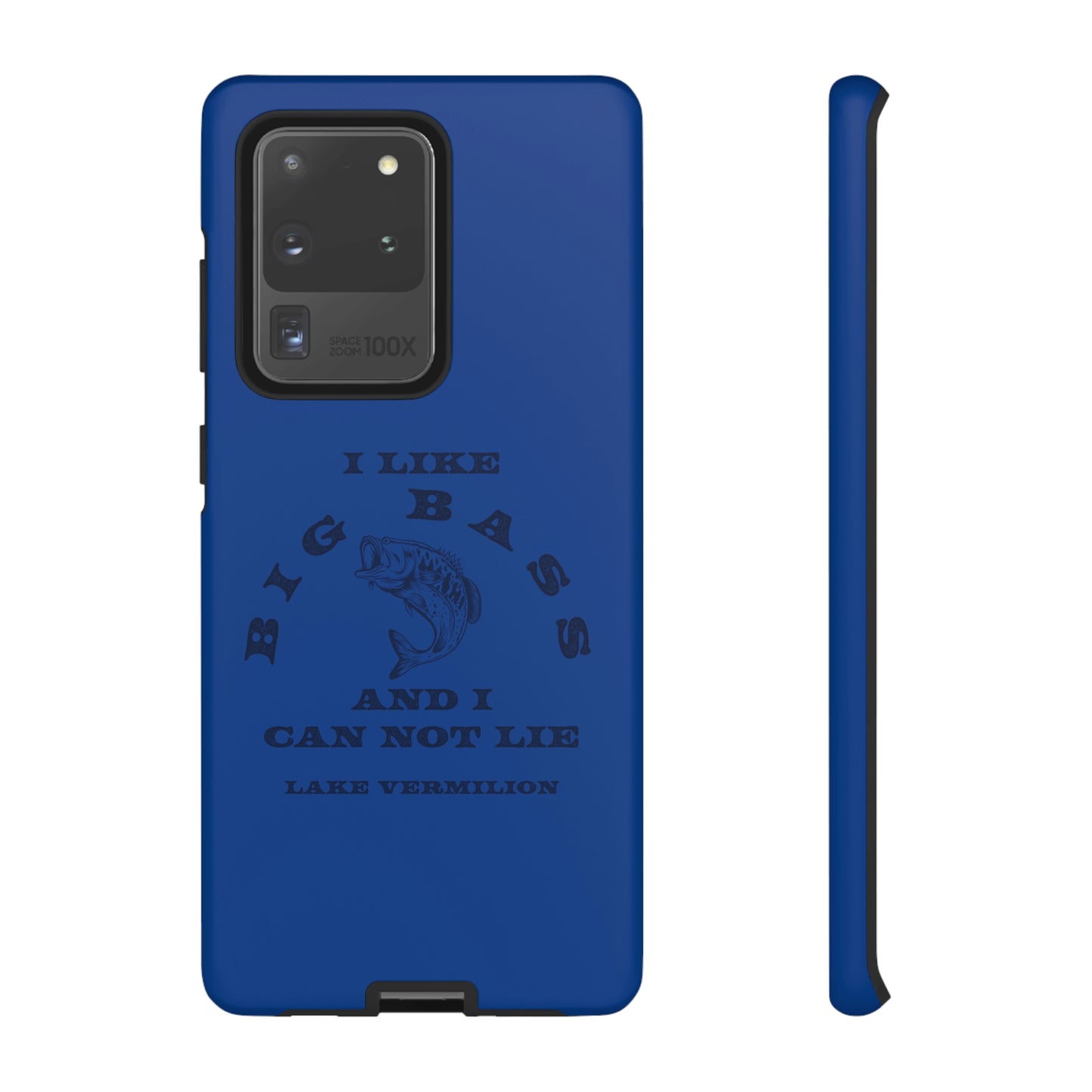 Big Bass - Dark Print - Blue - Tough Cases