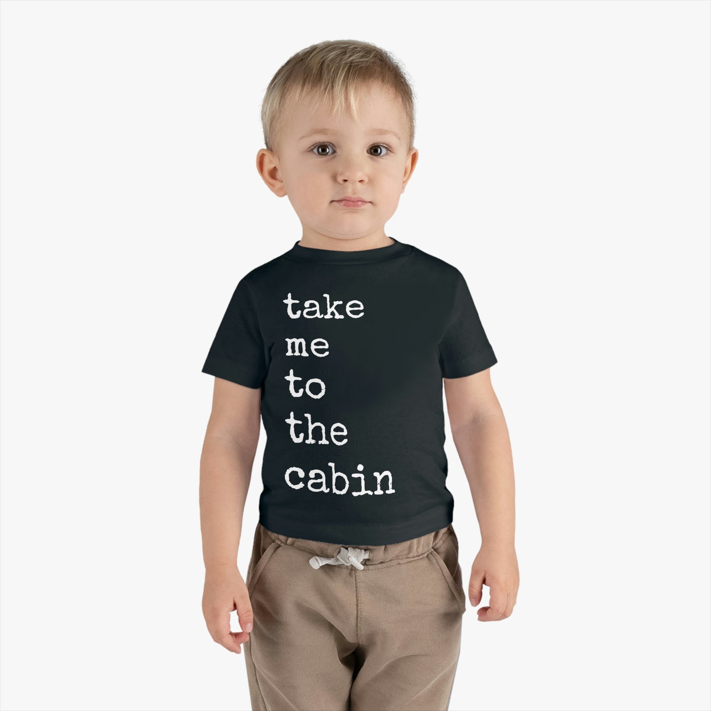 Take Me To The Cabin - Infant Cotton Jersey Tee