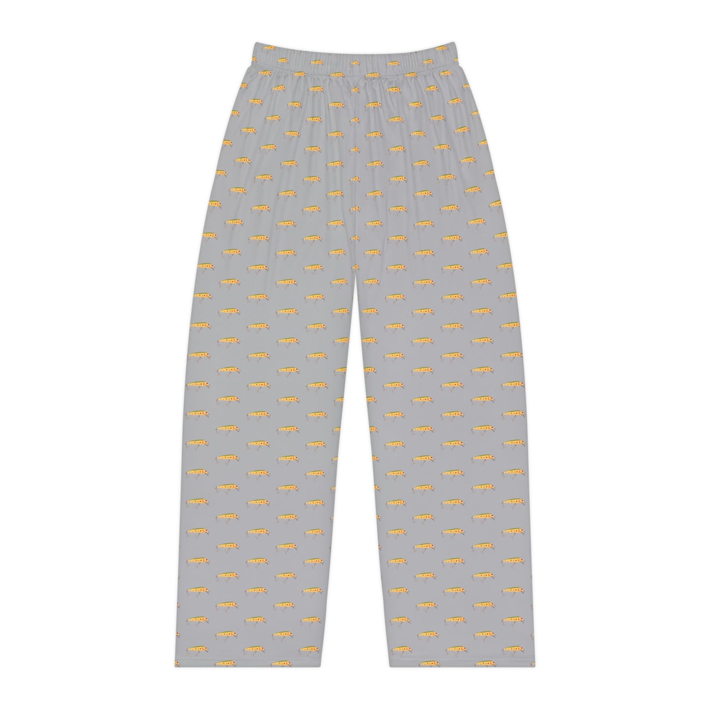 Vintage Bait - Fishing Theme -  Bait - Women's Pajama Pants - Light Grey