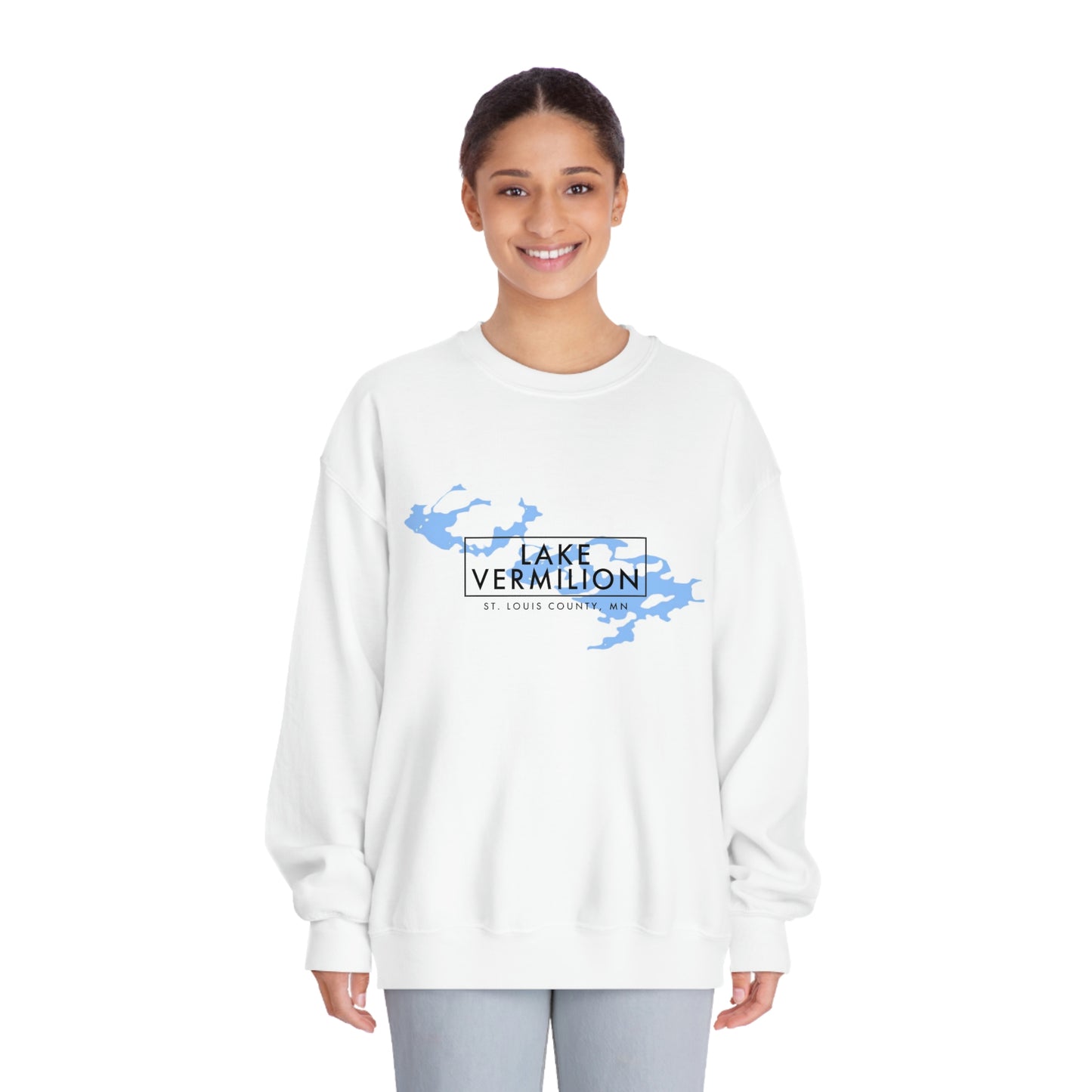 Lake Vermilion MN  - Unisex DryBlend® Crewneck Sweatshirt