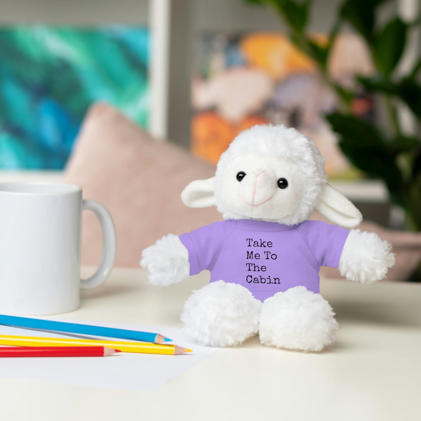 Take Me To The Cabin - 3+ Toddler / Child - Stuffed Animals with Tee