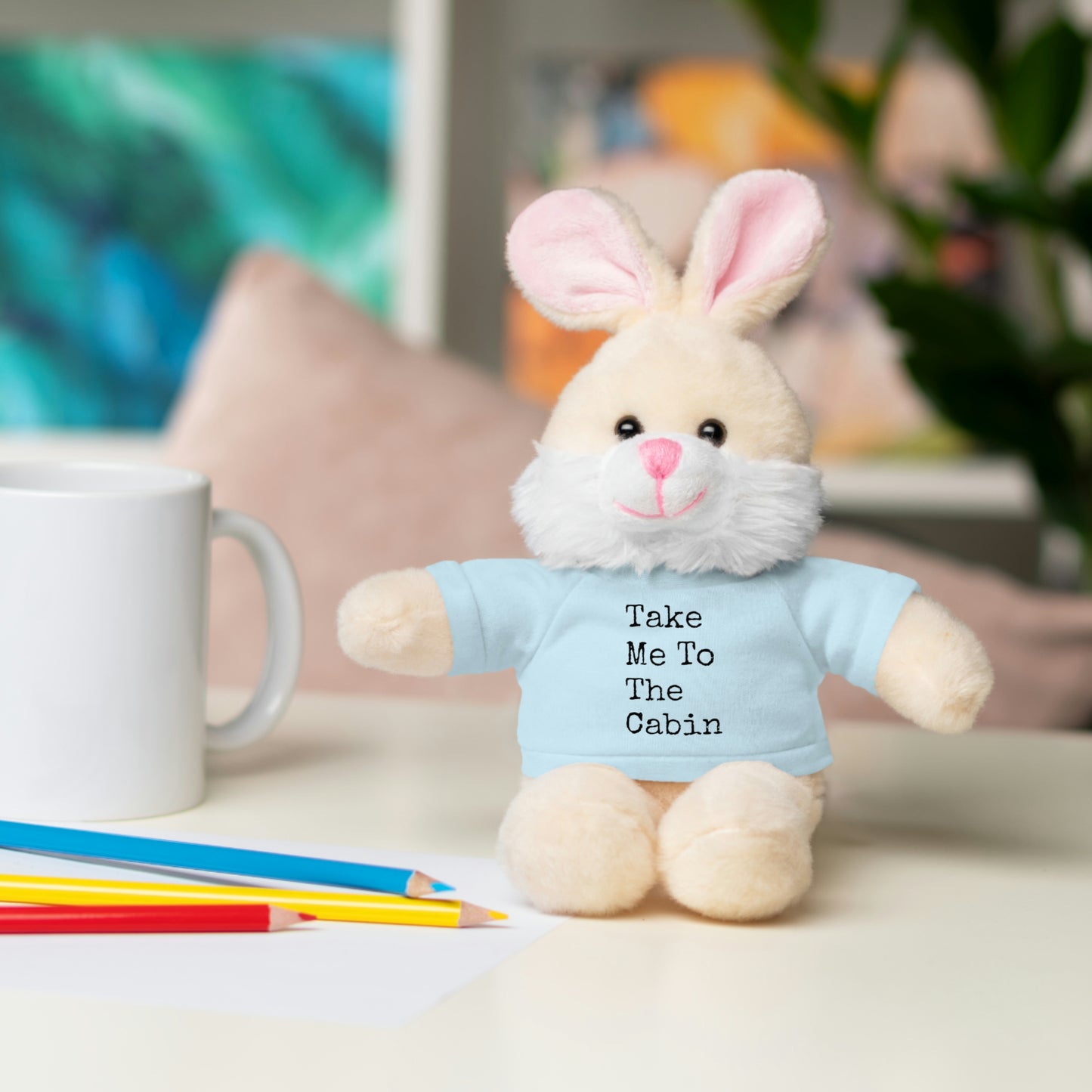 Take Me To The Cabin - 3+ Toddler / Child - Stuffed Animals with Tee
