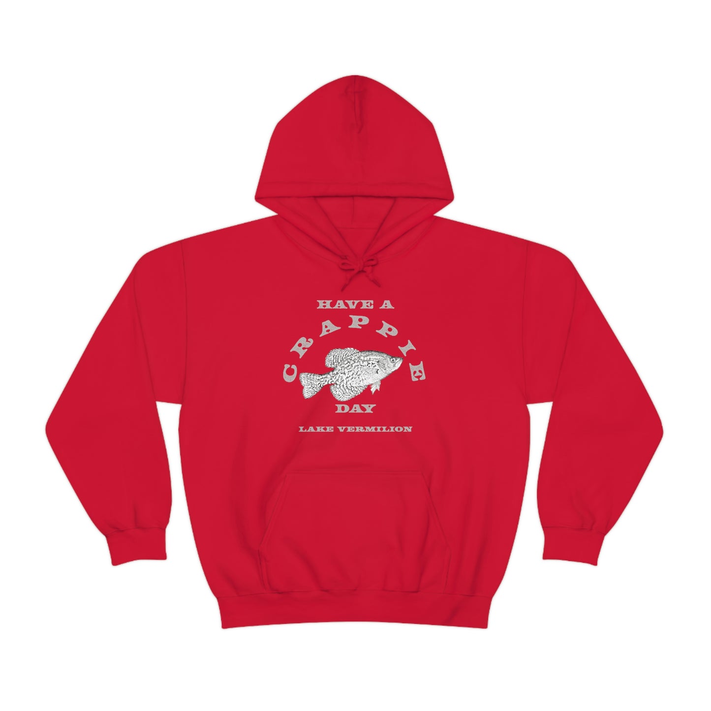 Crappie Day - Lake Vermilion - Fishing - Unisex Heavy Blend™ Hooded Sweatshirt