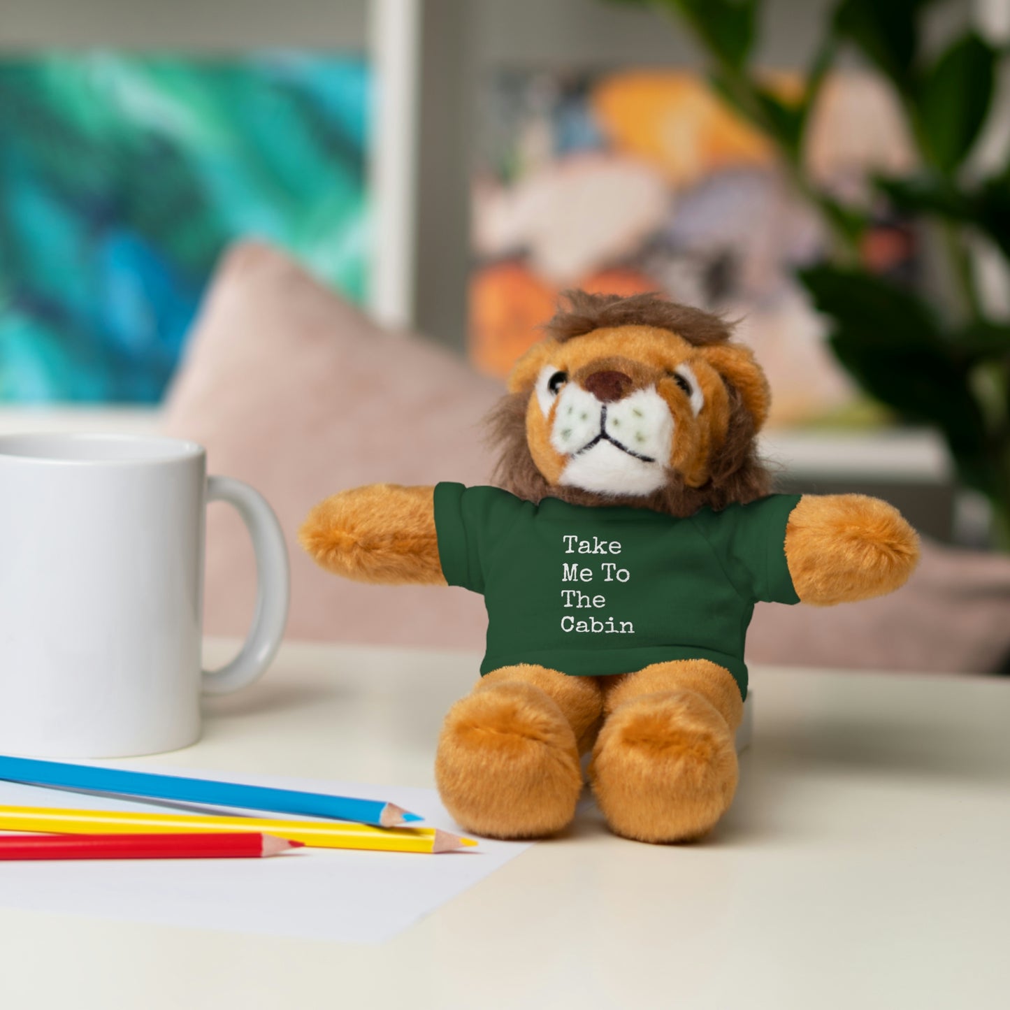 Take Me To The Cabin - 3+ Toddler / Child - Stuffed Animals with Tee
