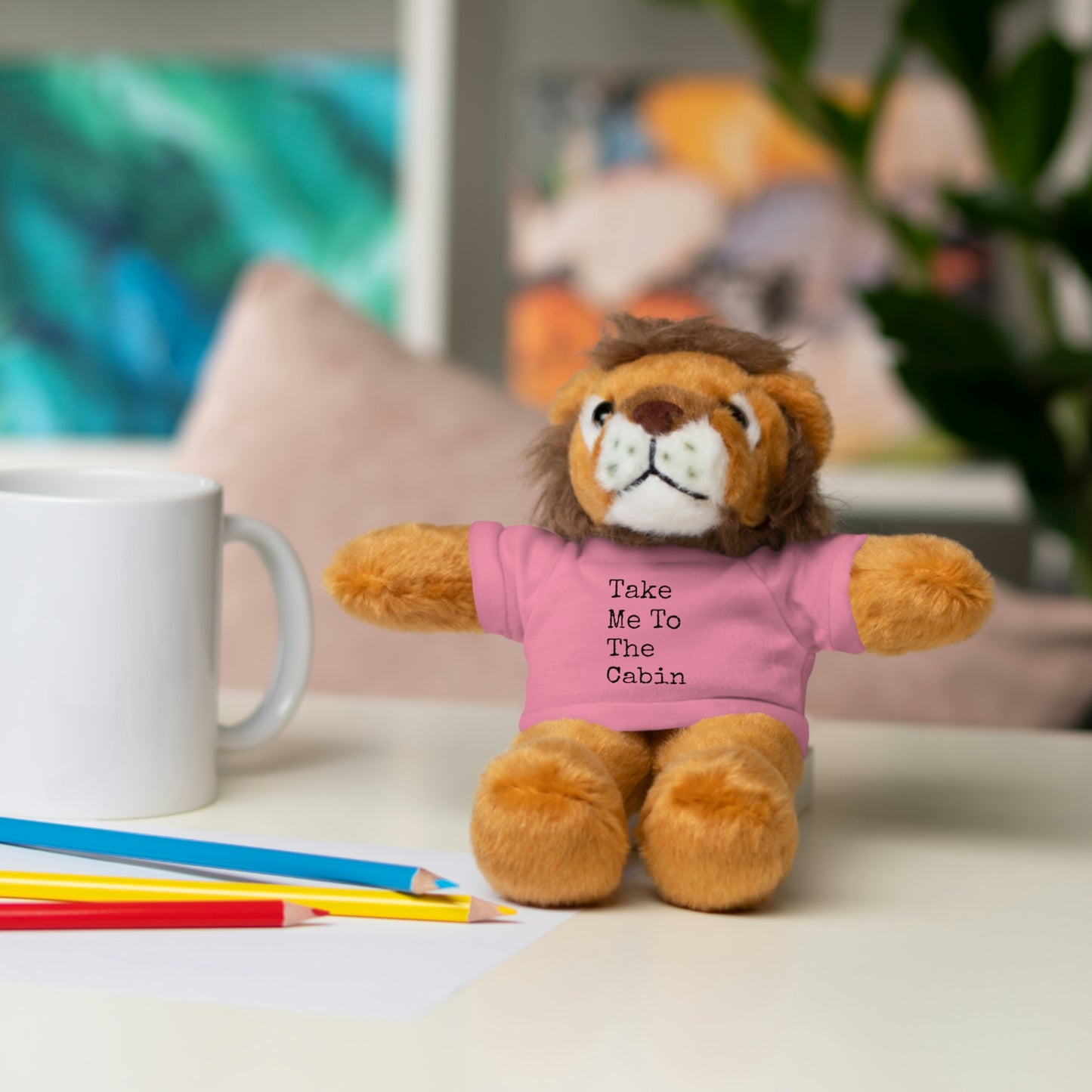 Take Me To The Cabin - 3+ Toddler / Child - Stuffed Animals with Tee