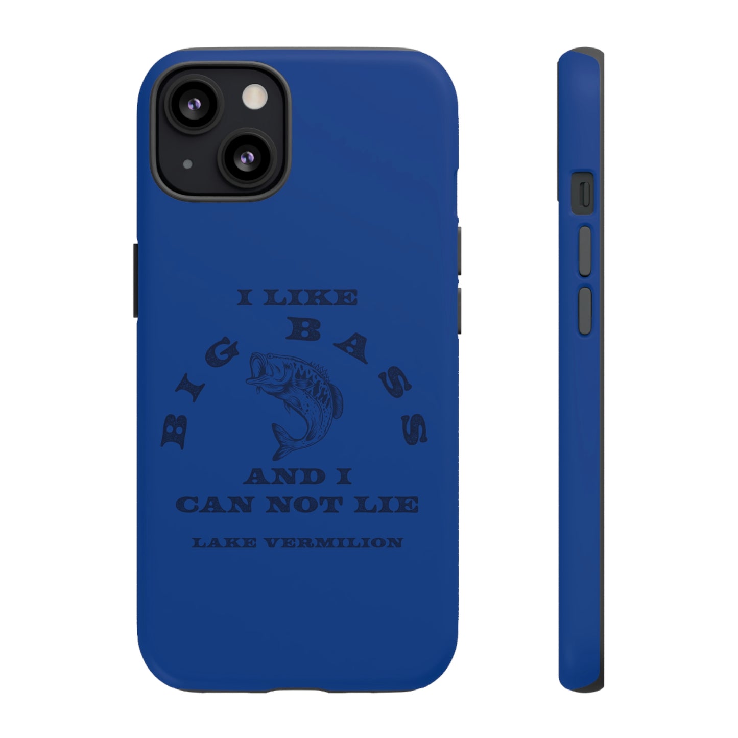 Big Bass - Dark Print - Blue - Tough Cases