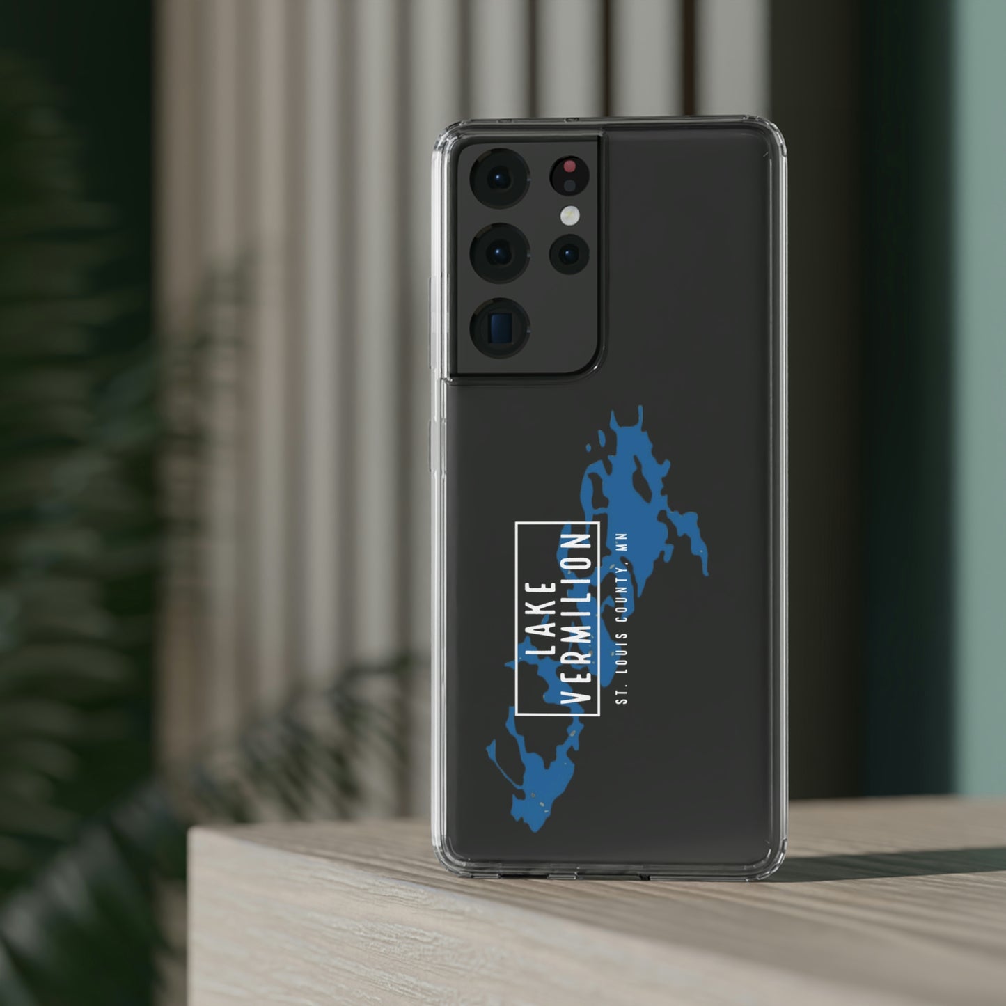 Lake Vermilion MN - Clear Cell Phone Cases