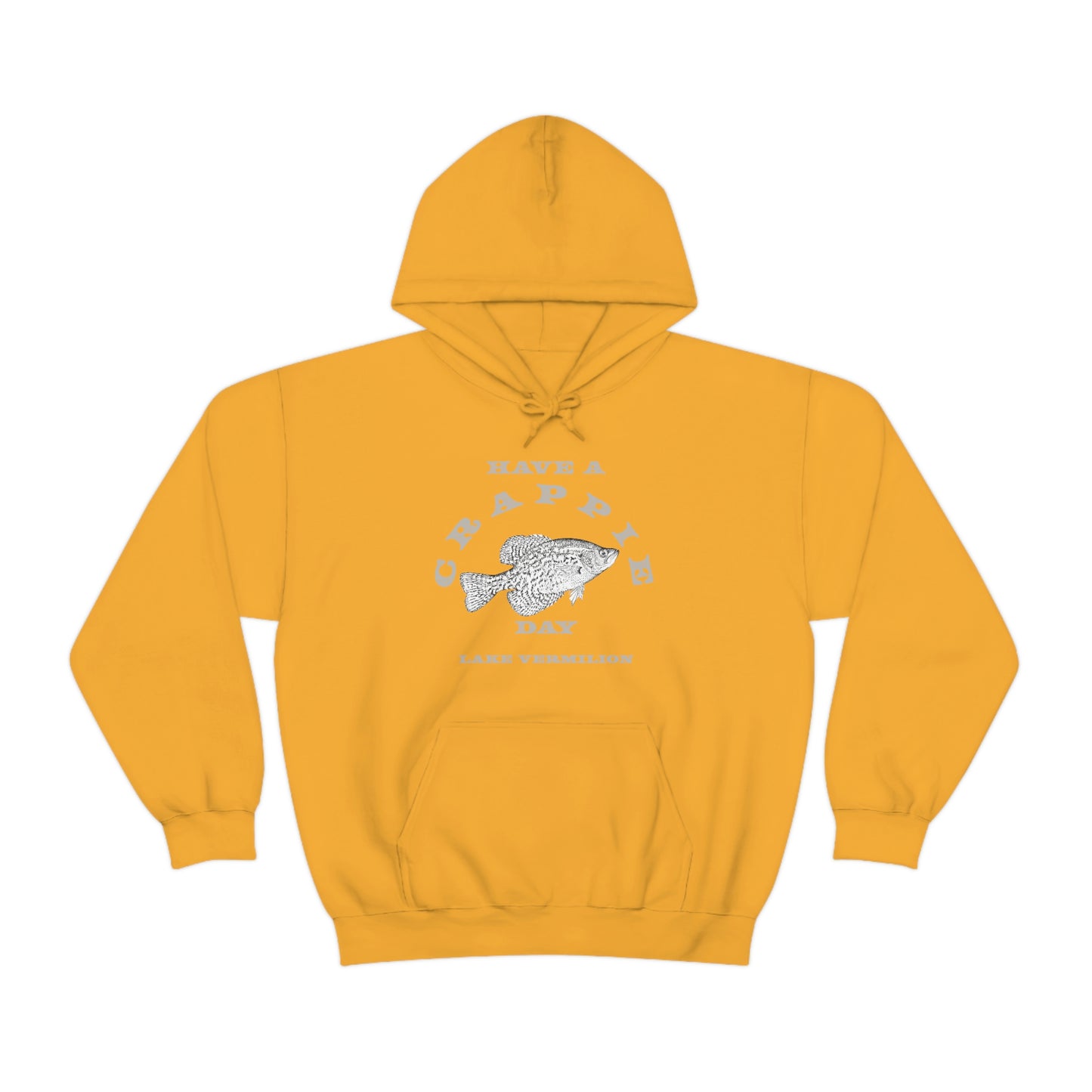 Crappie Day - Lake Vermilion - Fishing - Unisex Heavy Blend™ Hooded Sweatshirt