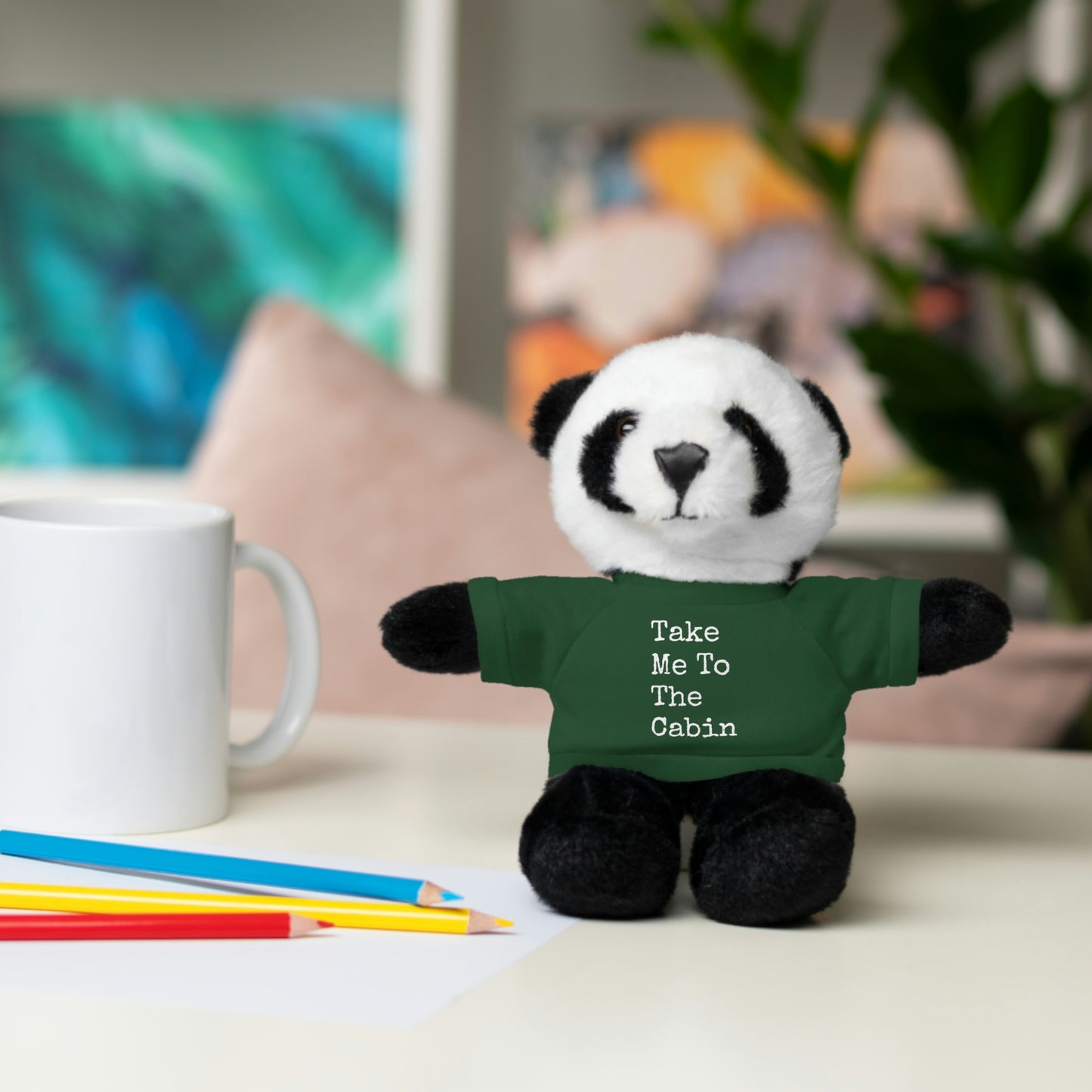 Take Me To The Cabin - 3+ Toddler / Child - Stuffed Animals with Tee