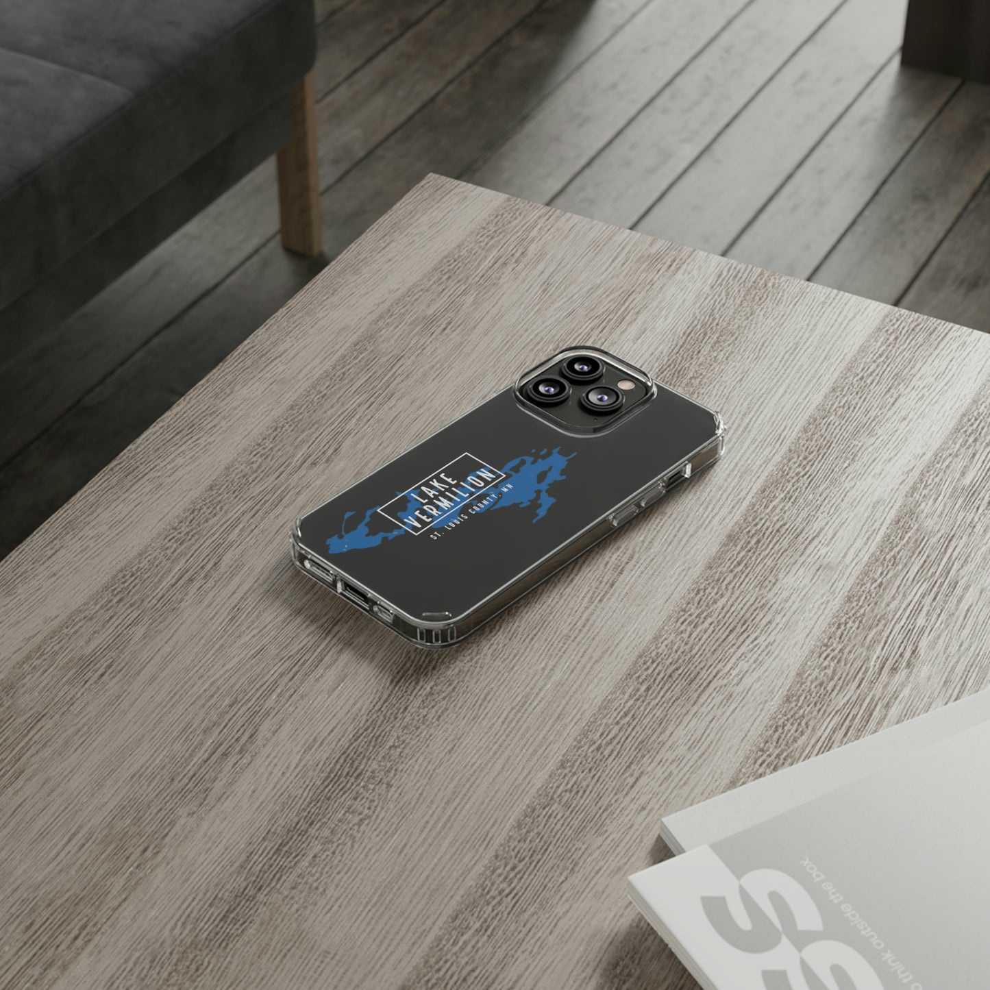 Lake Vermilion MN - Clear Cell Phone Cases