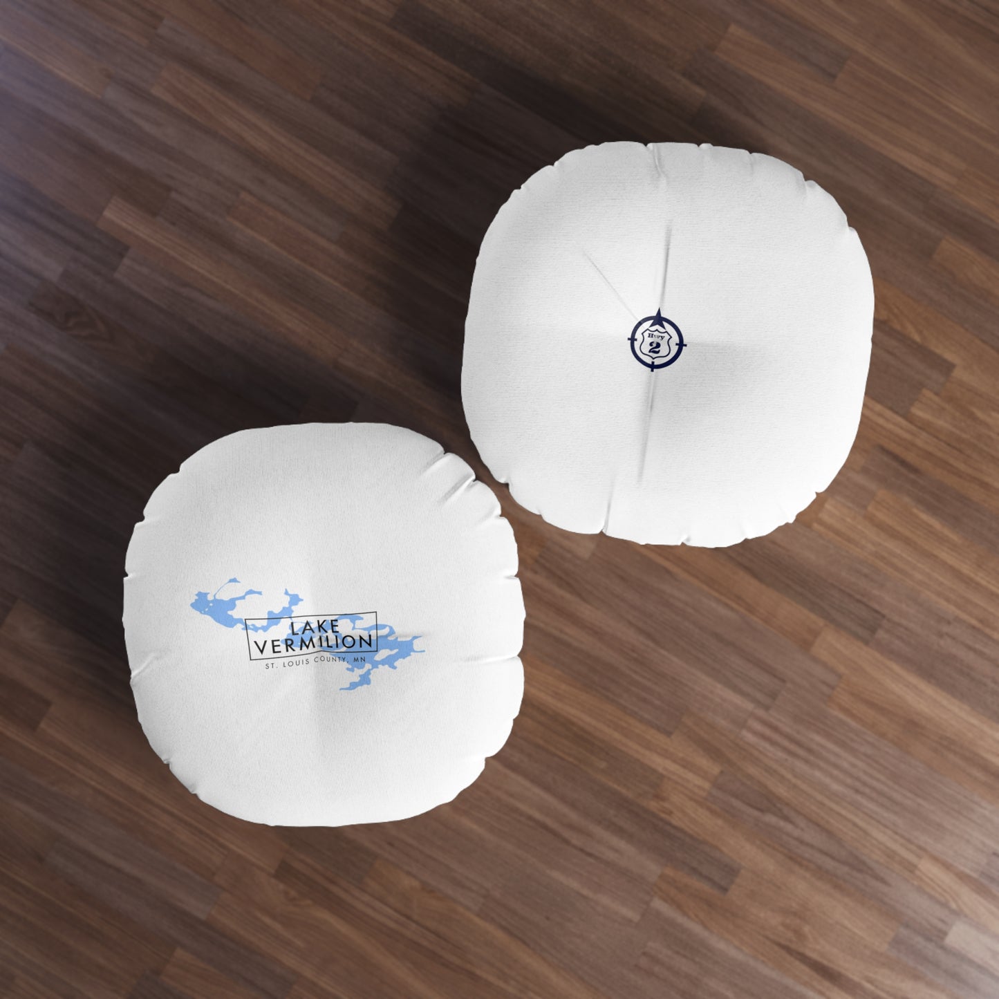 Lake Vermilion - MN - Tufted Floor Pillow, Round