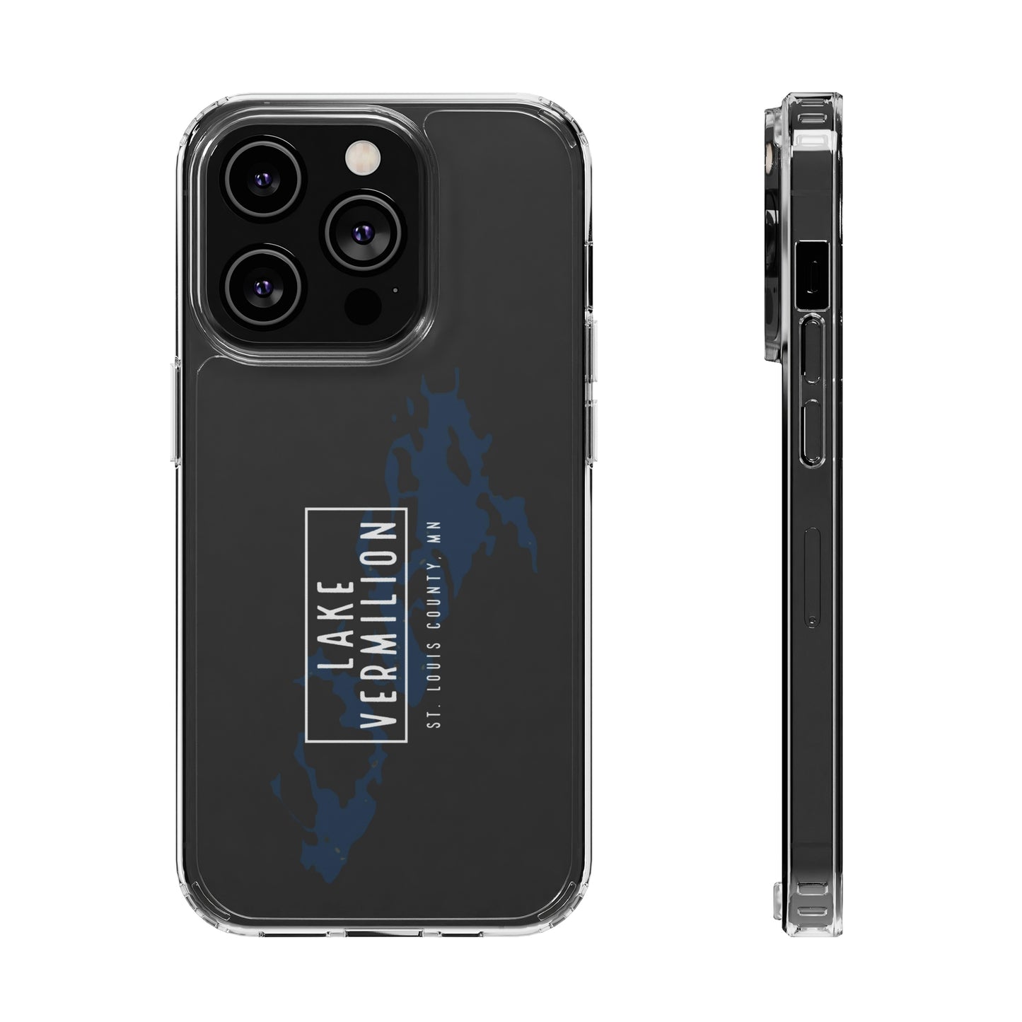 Lake Vermilion MN - Clear Cell Phone Cases