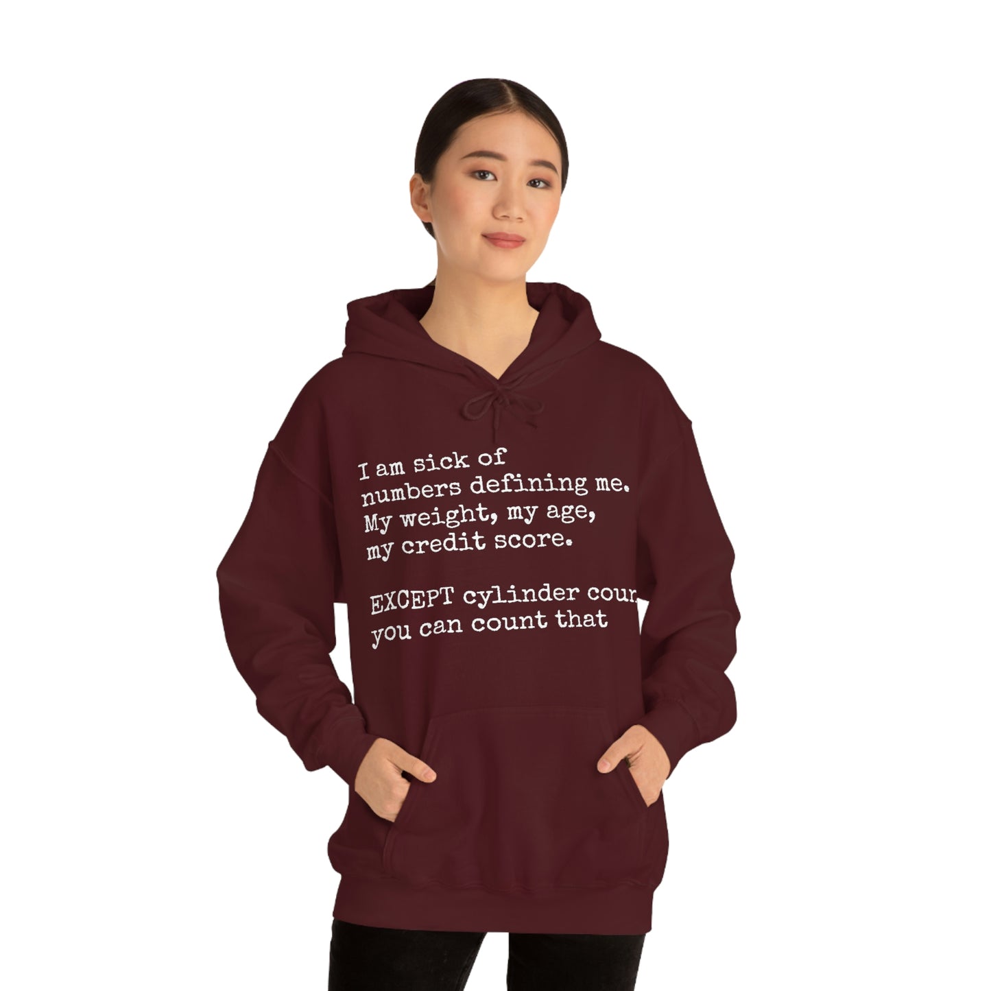 Horsepower Counts -  Unisex Heavy Blend™ Hooded Sweatshirt