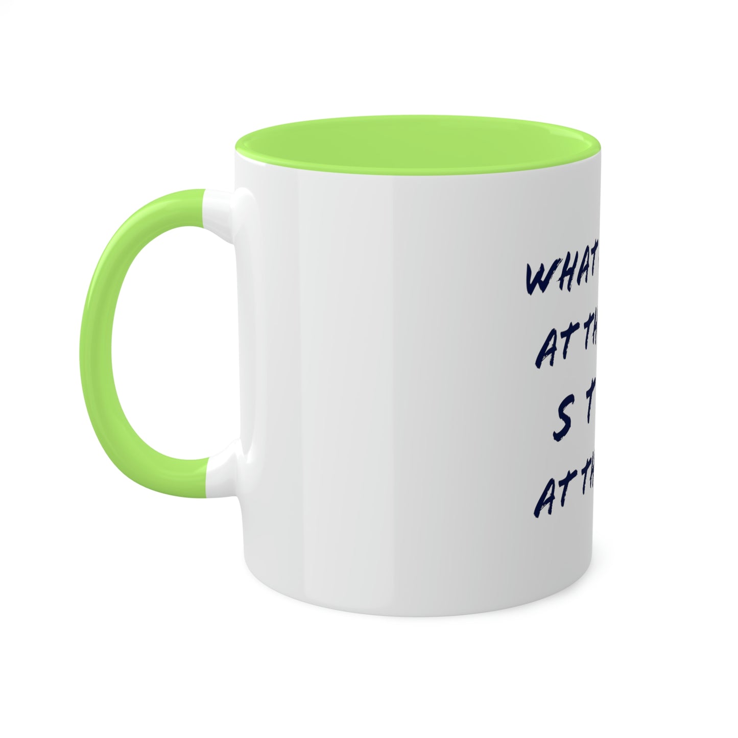 What Happens At The Cabin - Colorful Mugs, 11oz
