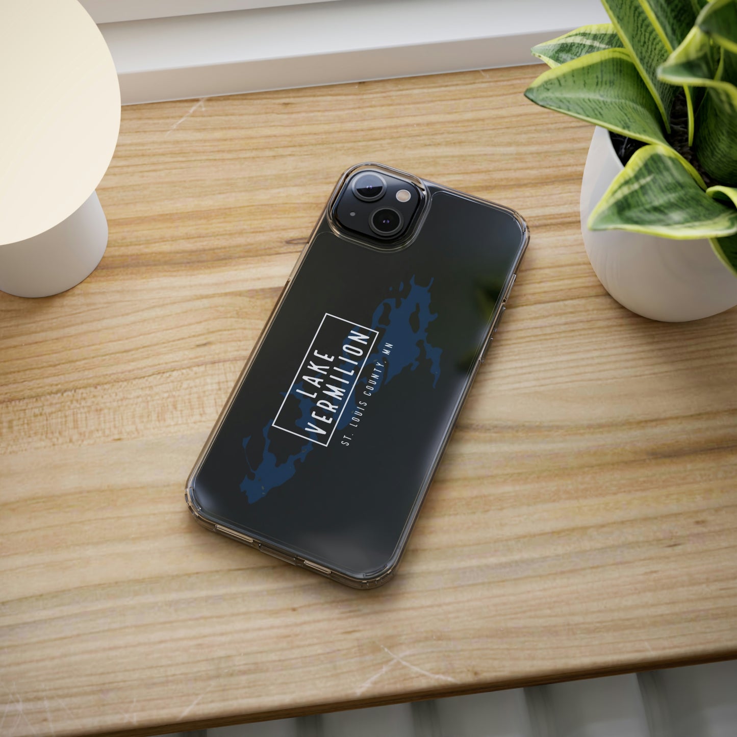 Lake Vermilion MN - Clear Cell Phone Cases