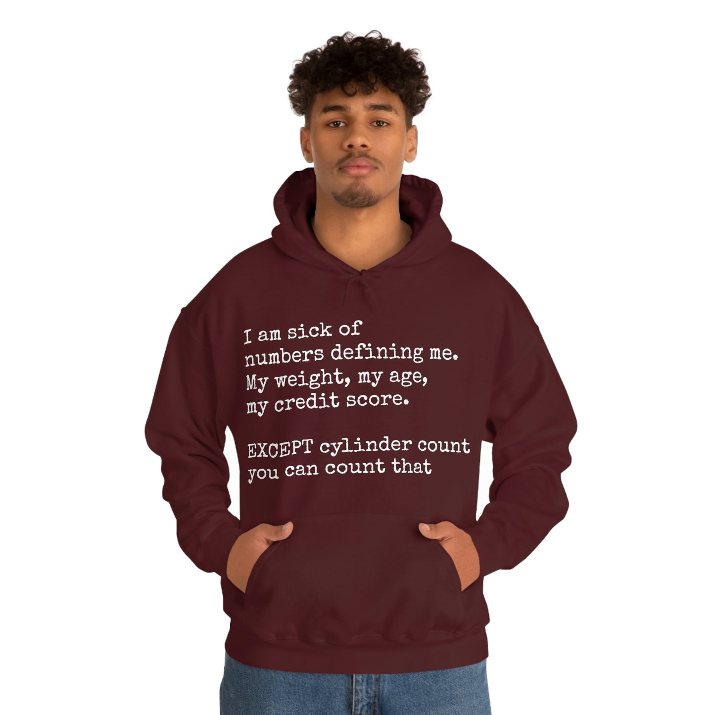 Horsepower Counts -  Unisex Heavy Blend™ Hooded Sweatshirt