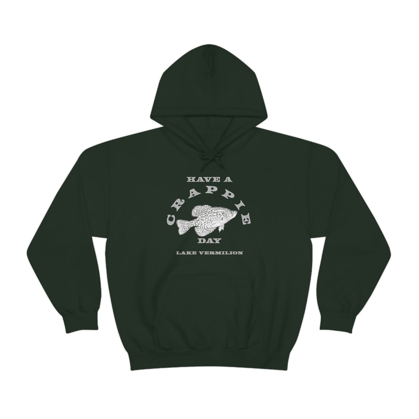 Crappie Day - Lake Vermilion - Fishing - Unisex Heavy Blend™ Hooded Sweatshirt