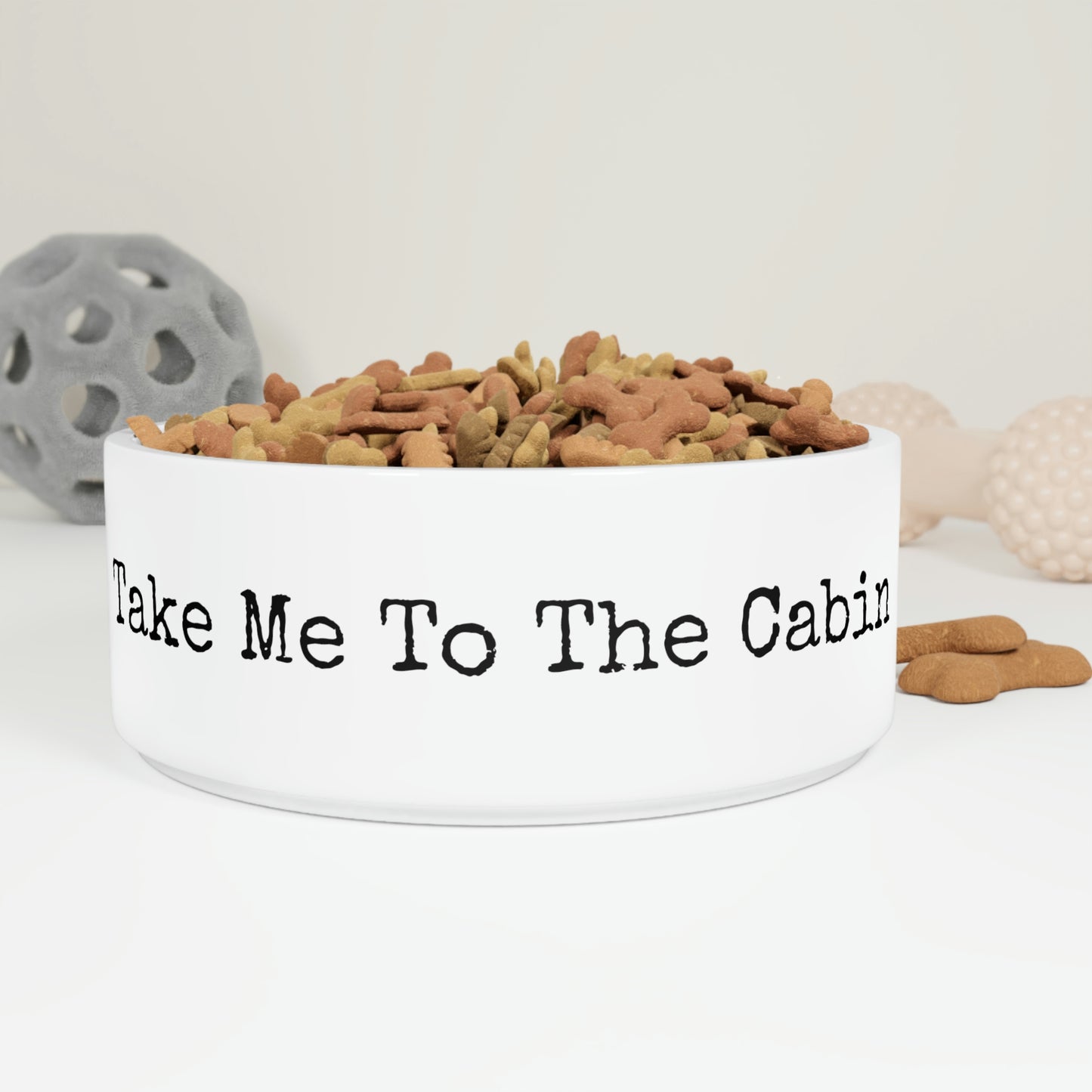 Take Me To The Cabin - Pet Bowl
