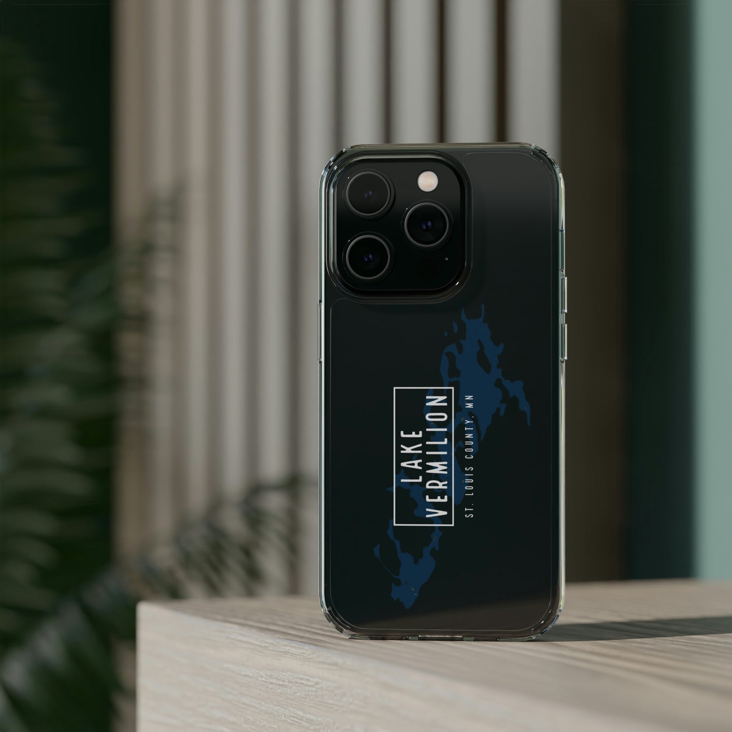 Lake Vermilion MN - Clear Cell Phone Cases